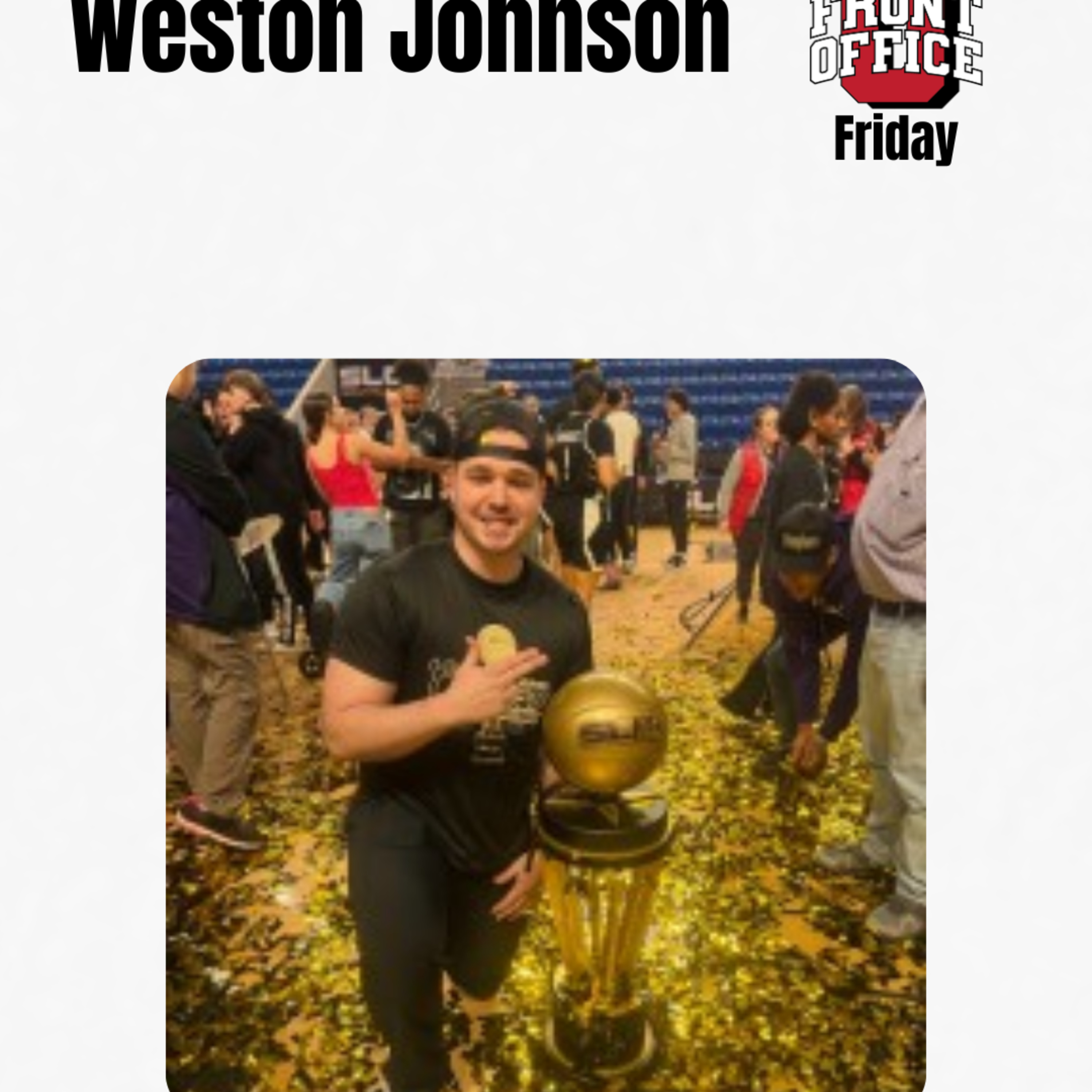 Weston Johnson | Assistant Strength and Conditioning Coach, Stephen F. Austin State University