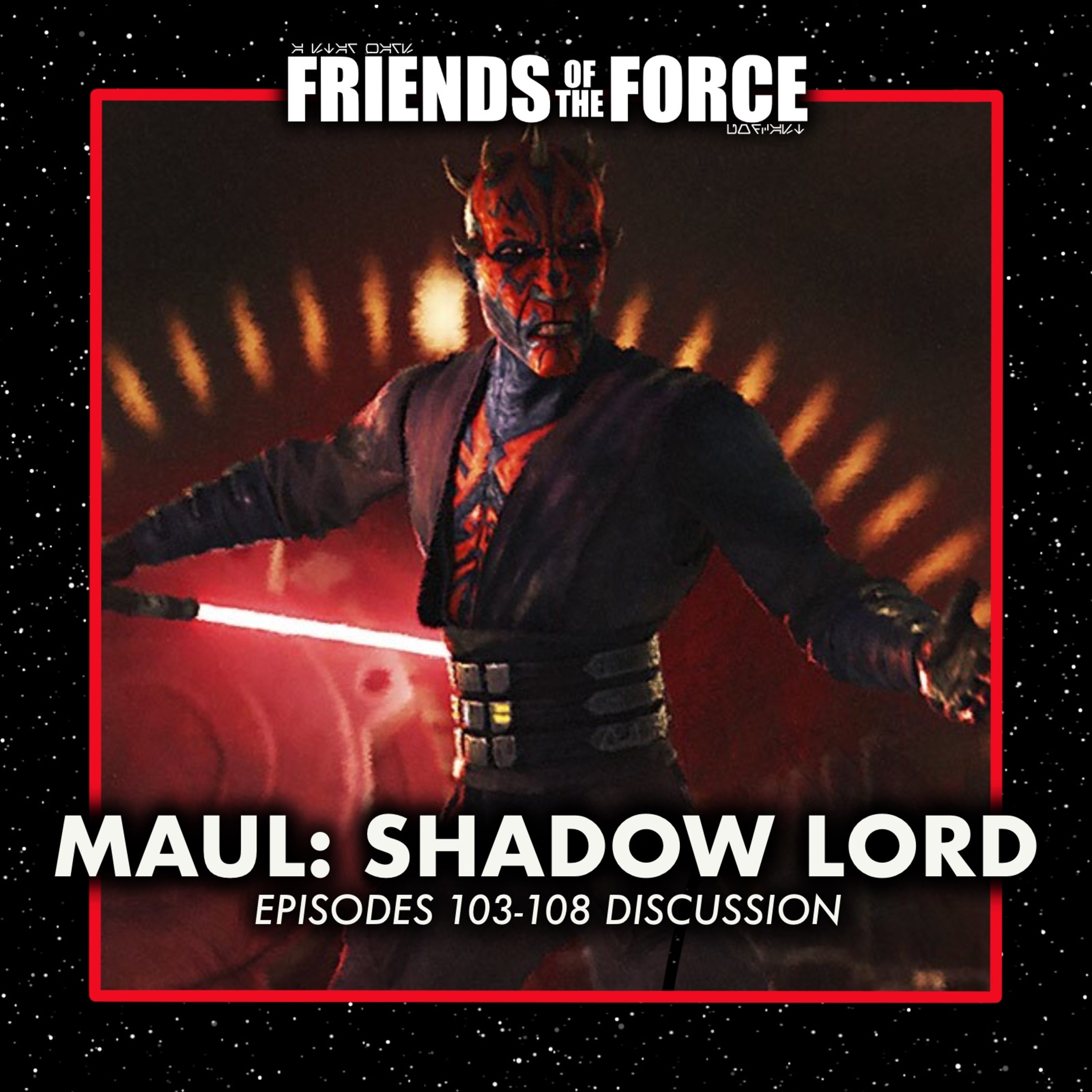 ‘Star Wars: Maul — Shadow Lord’ Chapters 3-8  episode artwork