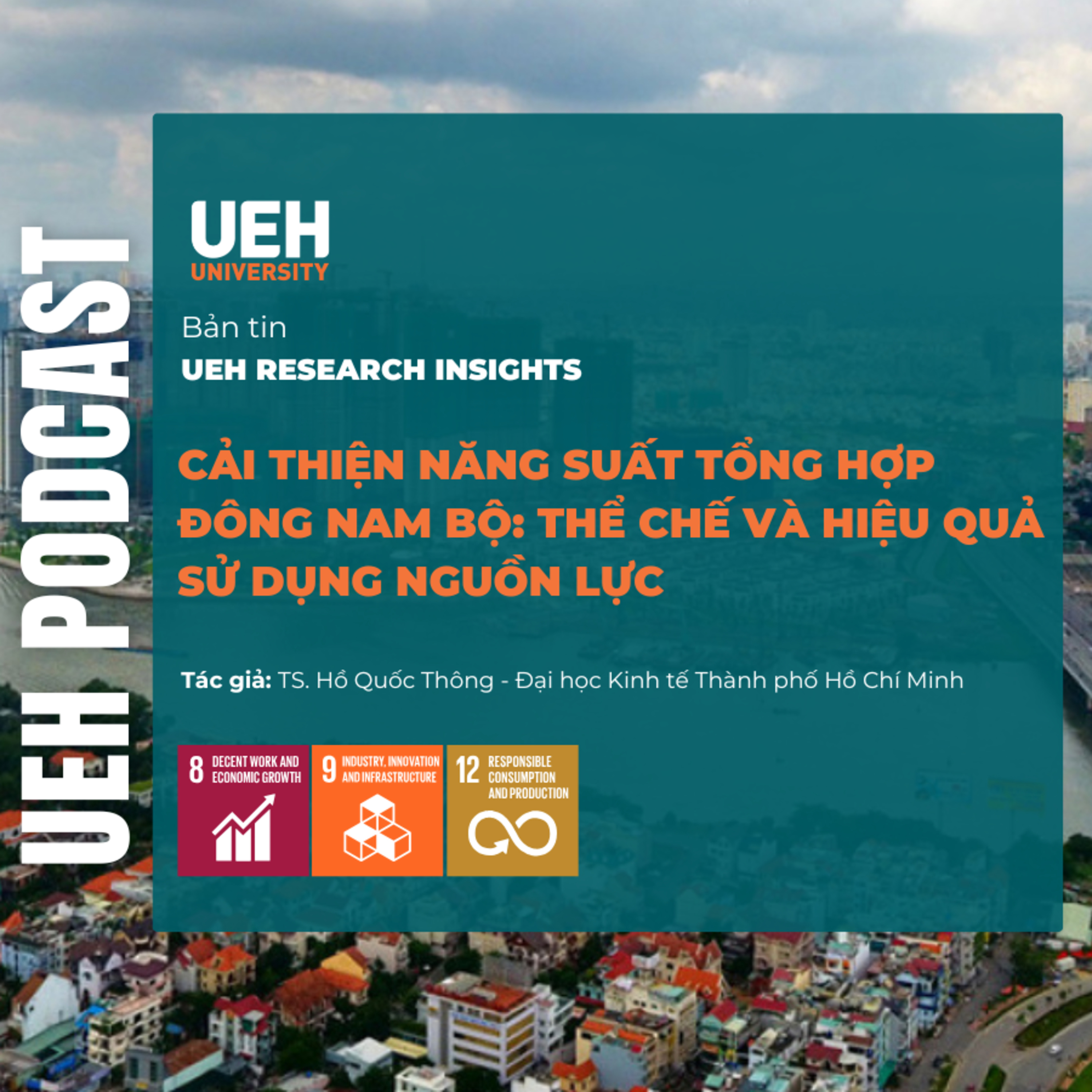  #204 – Cải Thiện Năng Suất Tổng Hợp Đông Nam Bộ: Thể Chế Và Hiệu Quả Sử Dụng Nguồn Lực episode artwork