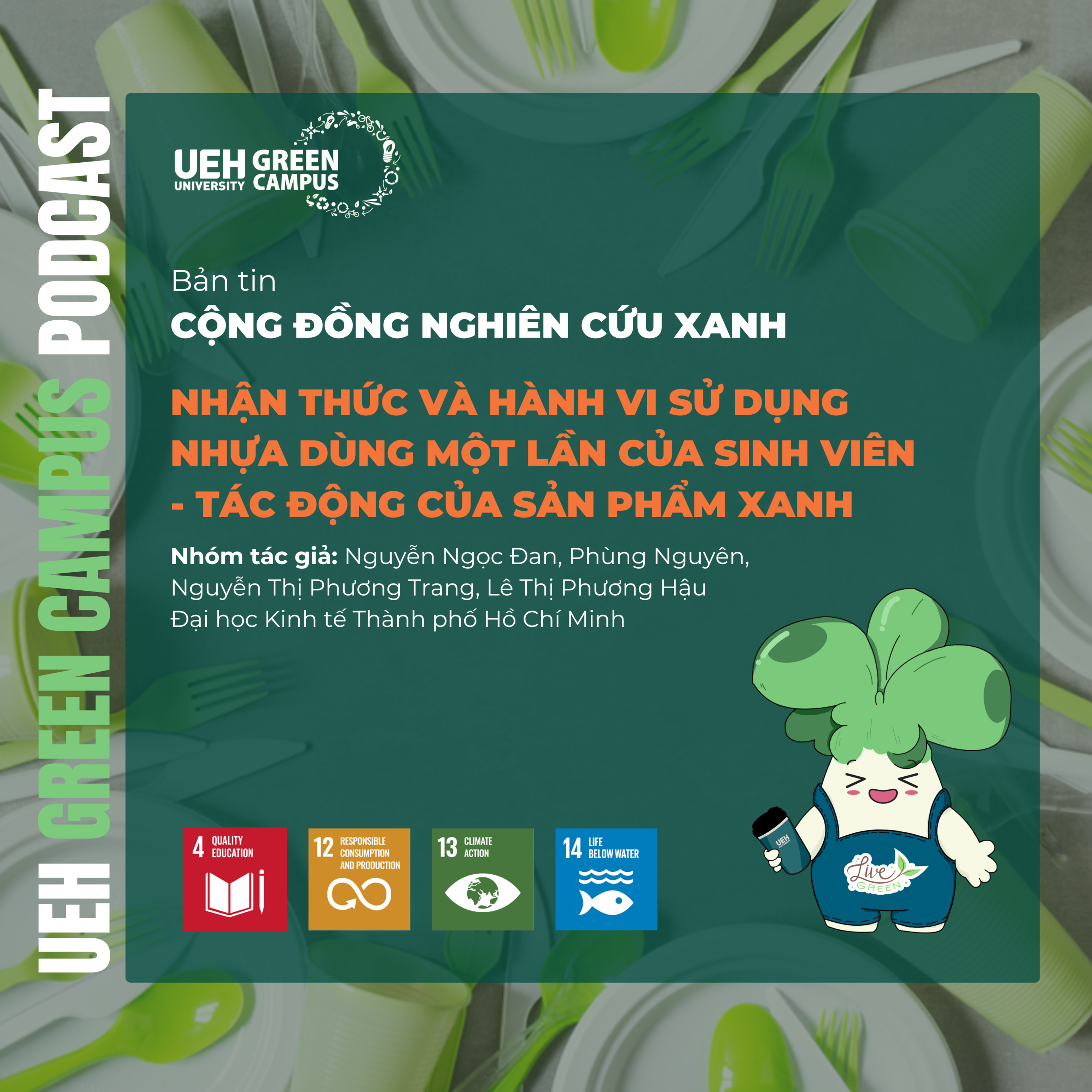 #257 - Nhận Thức Và Hành Vi Sử Dụng Nhựa Dùng Một Lần Của Sinh Viên - Tác Động Của Sản Phẩm Xanh episode artwork