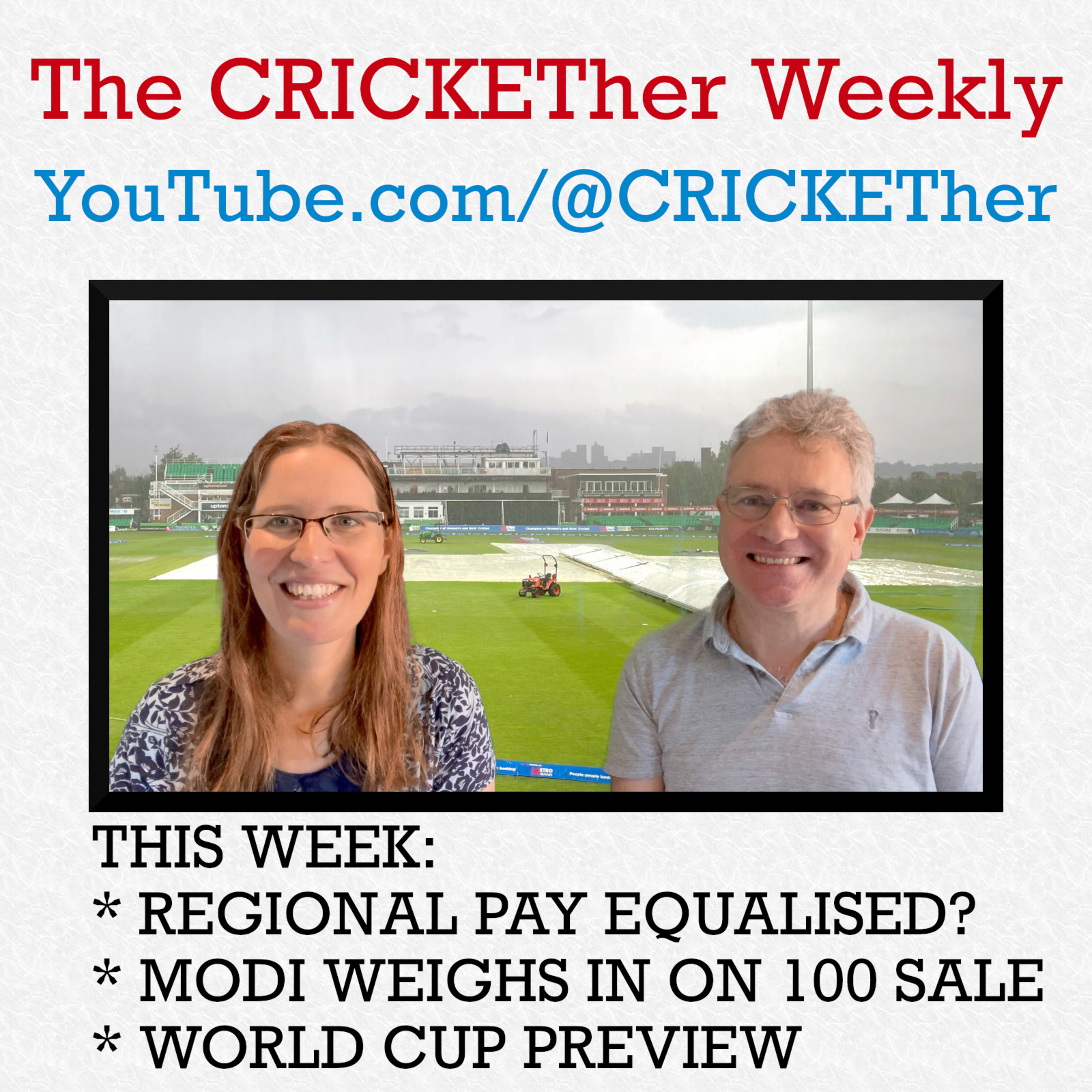 The CRICKETher Weekly – Episode 235: Equal Pay; Modi on The 100 Sale; Equal Governance; World Cup