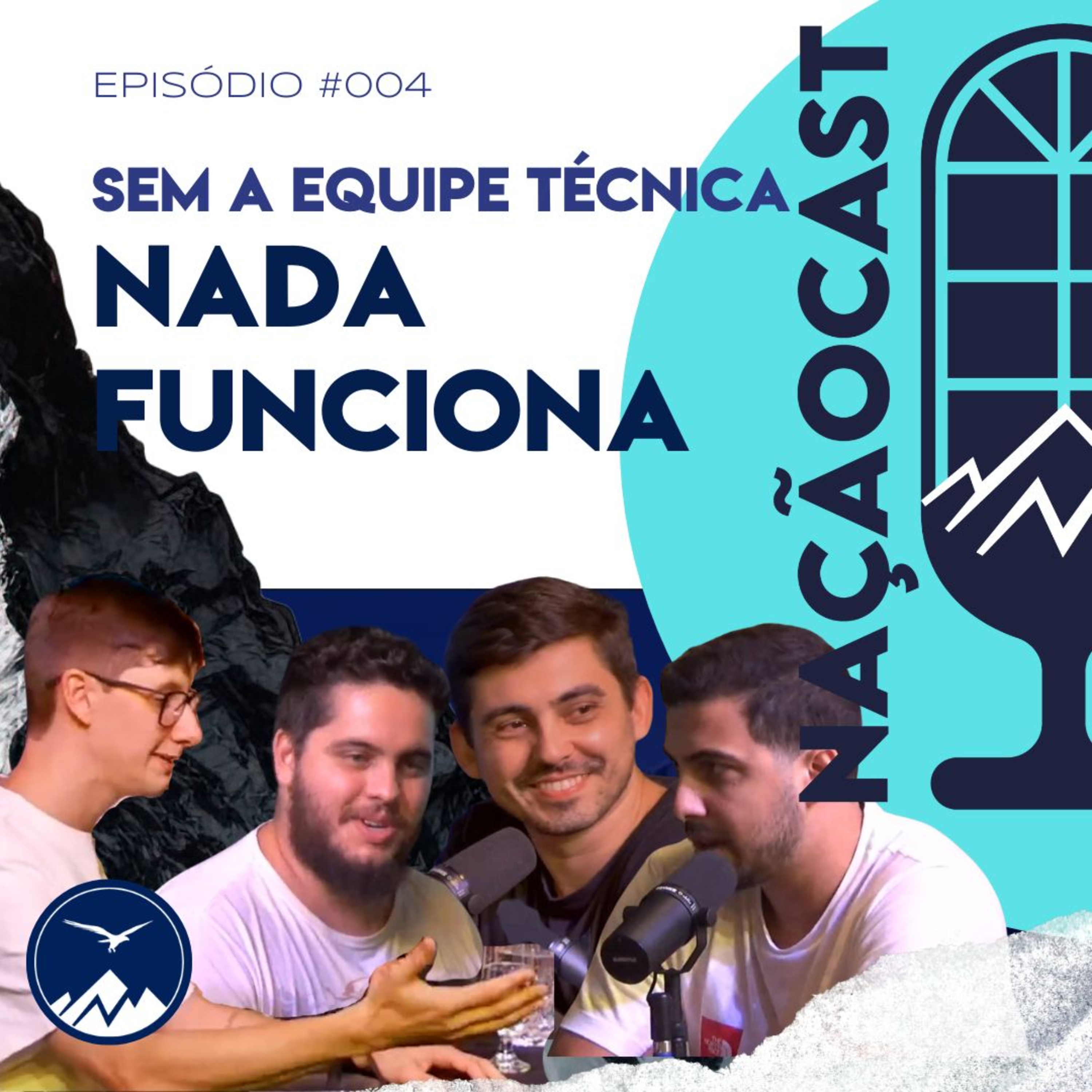 NaçãoCast #004 | Equipe Técnica: O Pilar que Faz os Cultos Acontecerem com Qualidade episode artwork