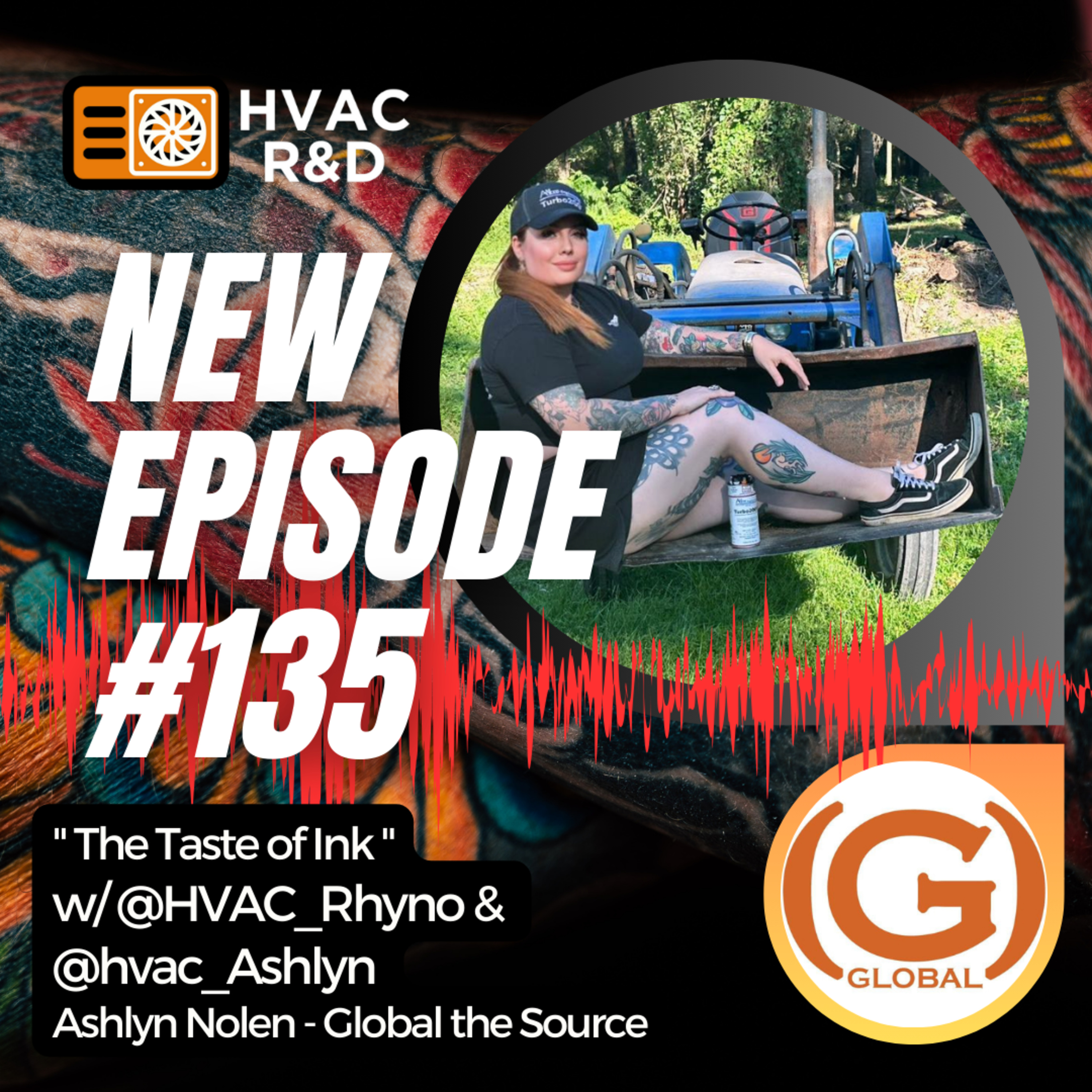 The Taste of Ink: Ashlyn Nolen of Global the Source talks Tattoos and Turbos episode artwork