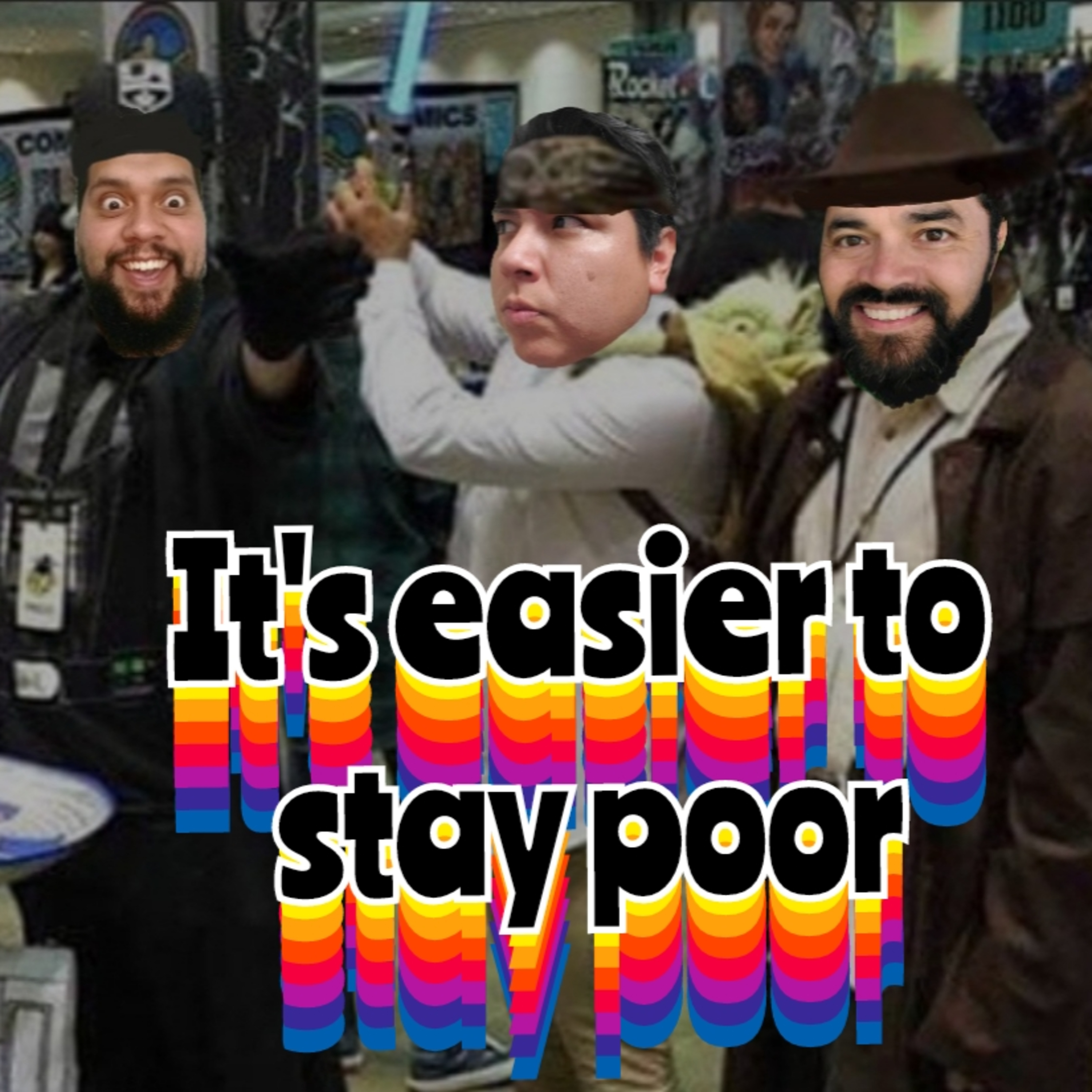 It's easier to stay poor