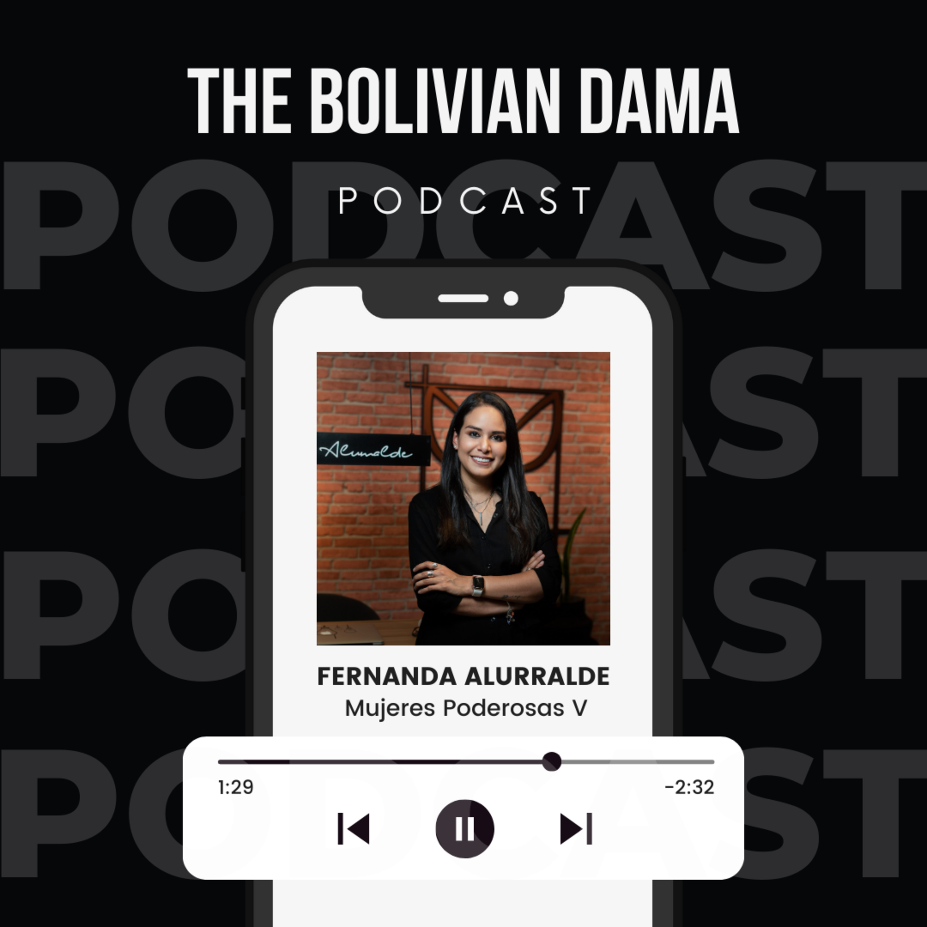 Portada de El podcast de The Bolivian Dama