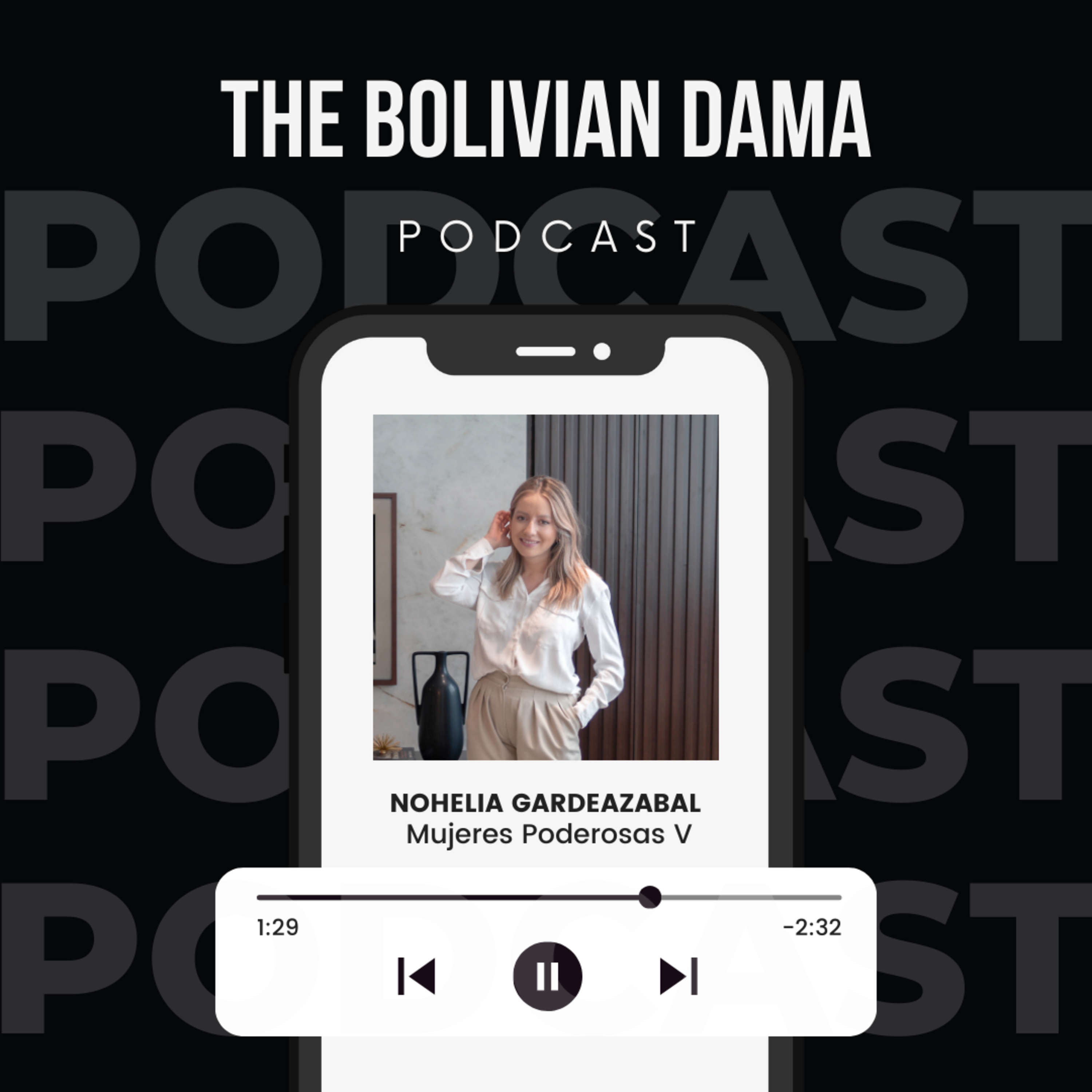 Portada de El podcast de The Bolivian Dama