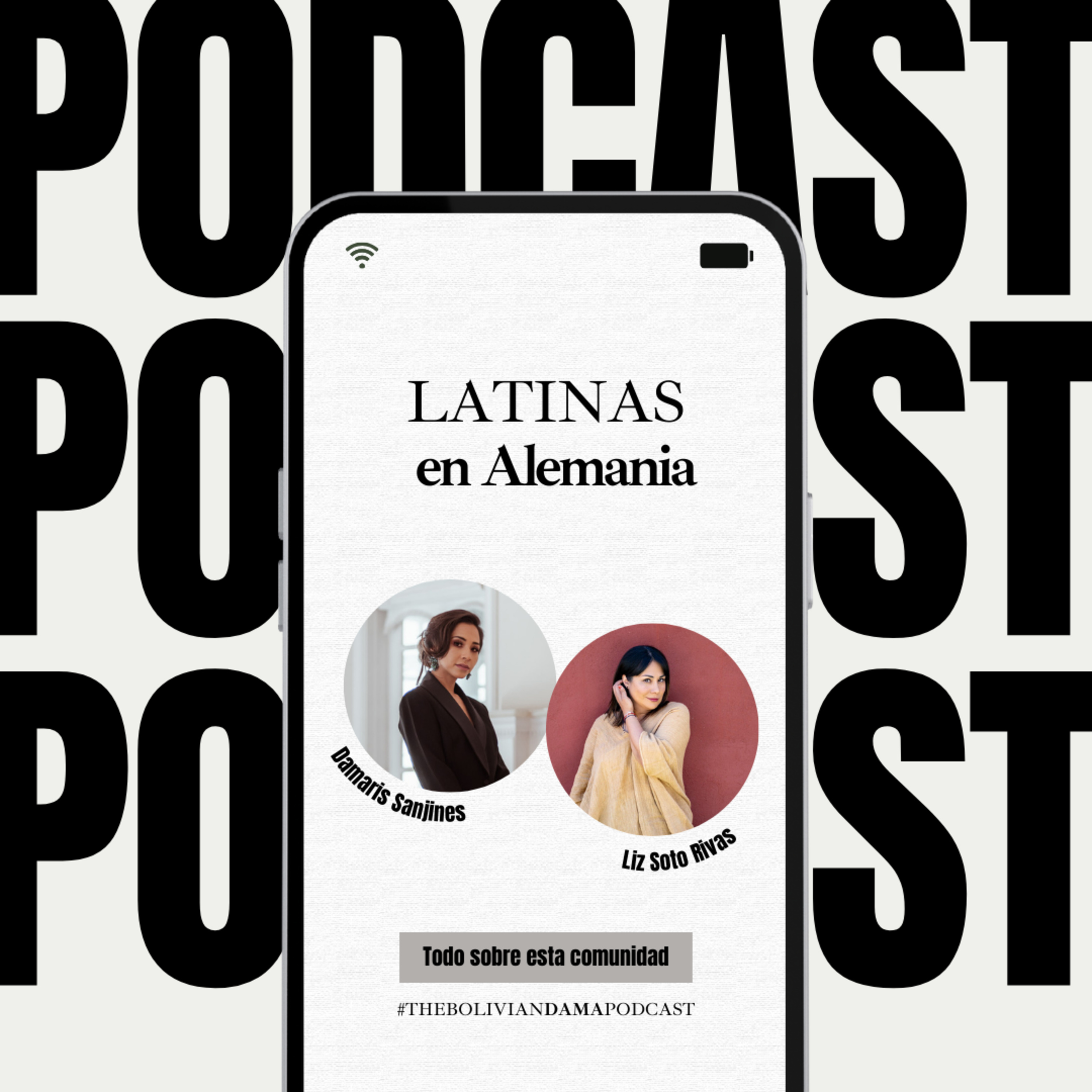 Portada de El podcast de The Bolivian Dama