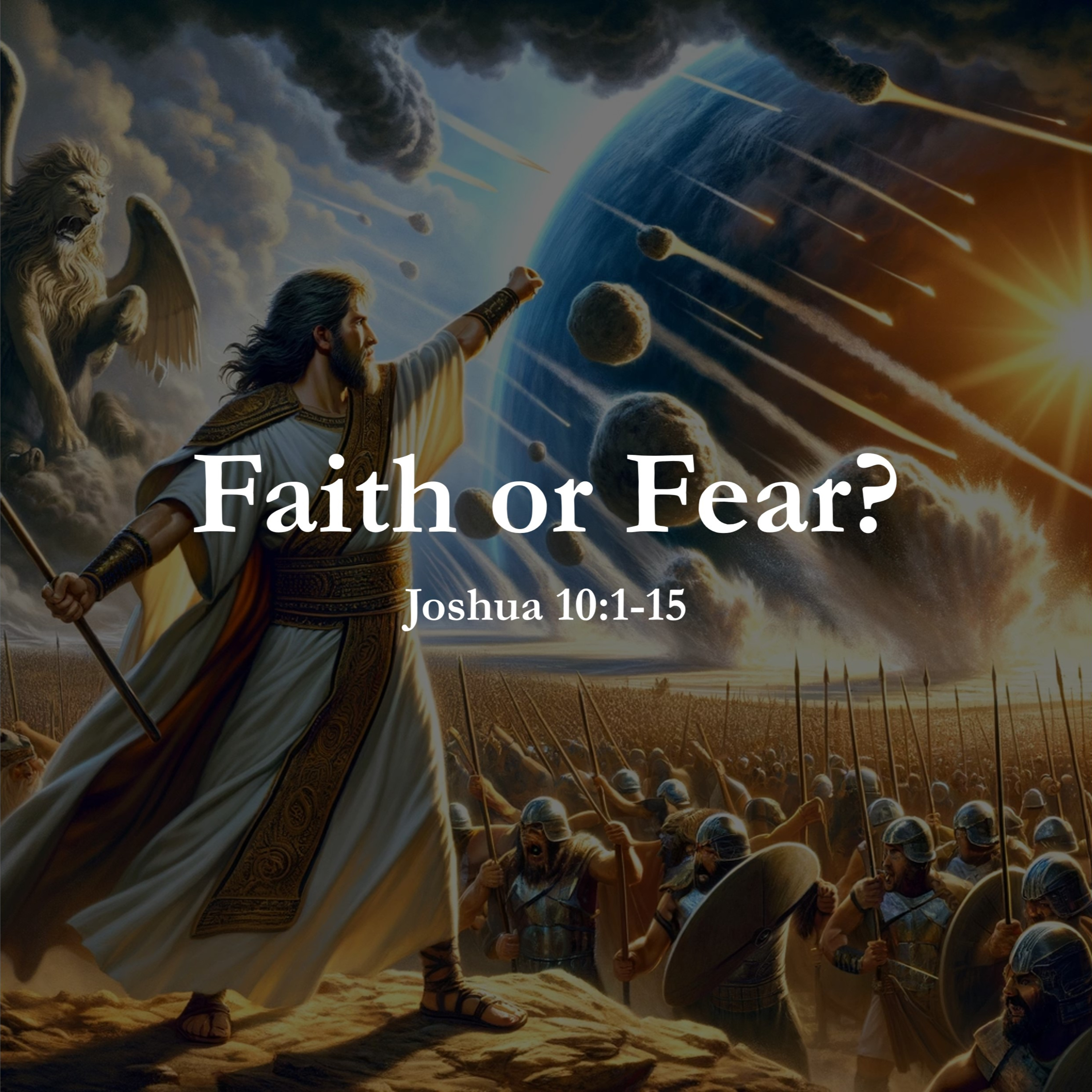 Faith or Fear? - Joshua 10:1-15