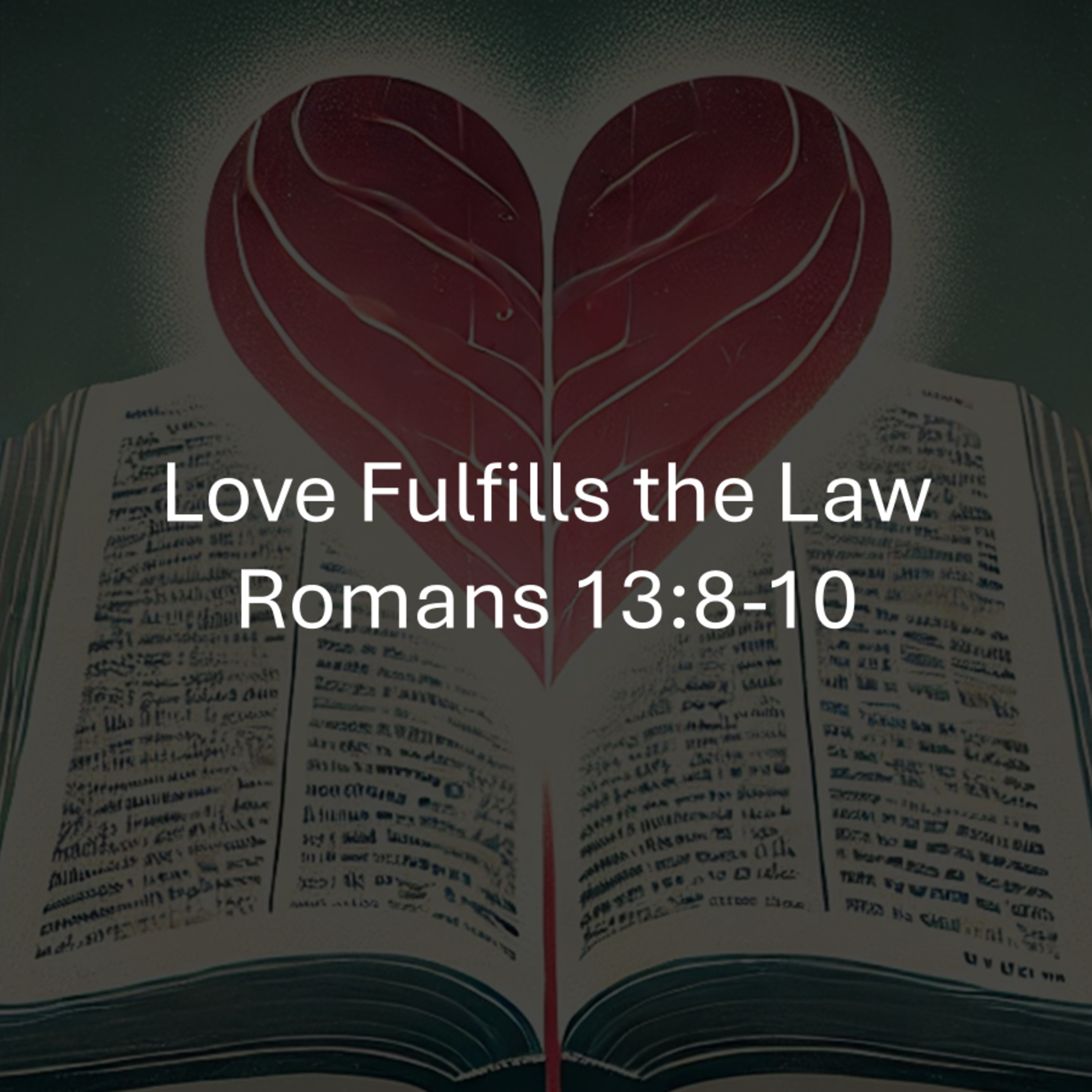 Love Fulfills the Law - Romans 13:8-10 episode artwork