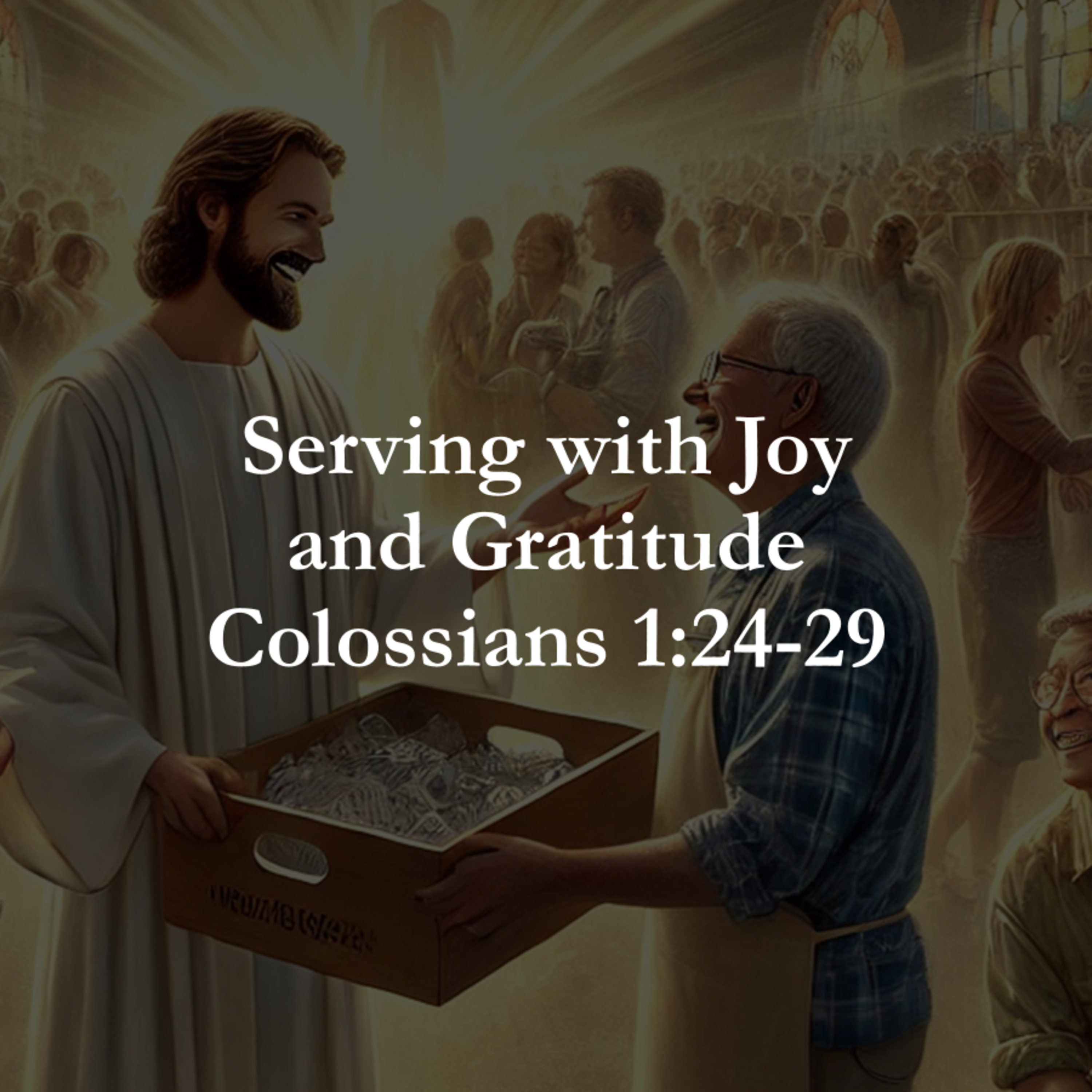 Serving with Joy and Gratitude - Colossians 1:24-29 episode artwork