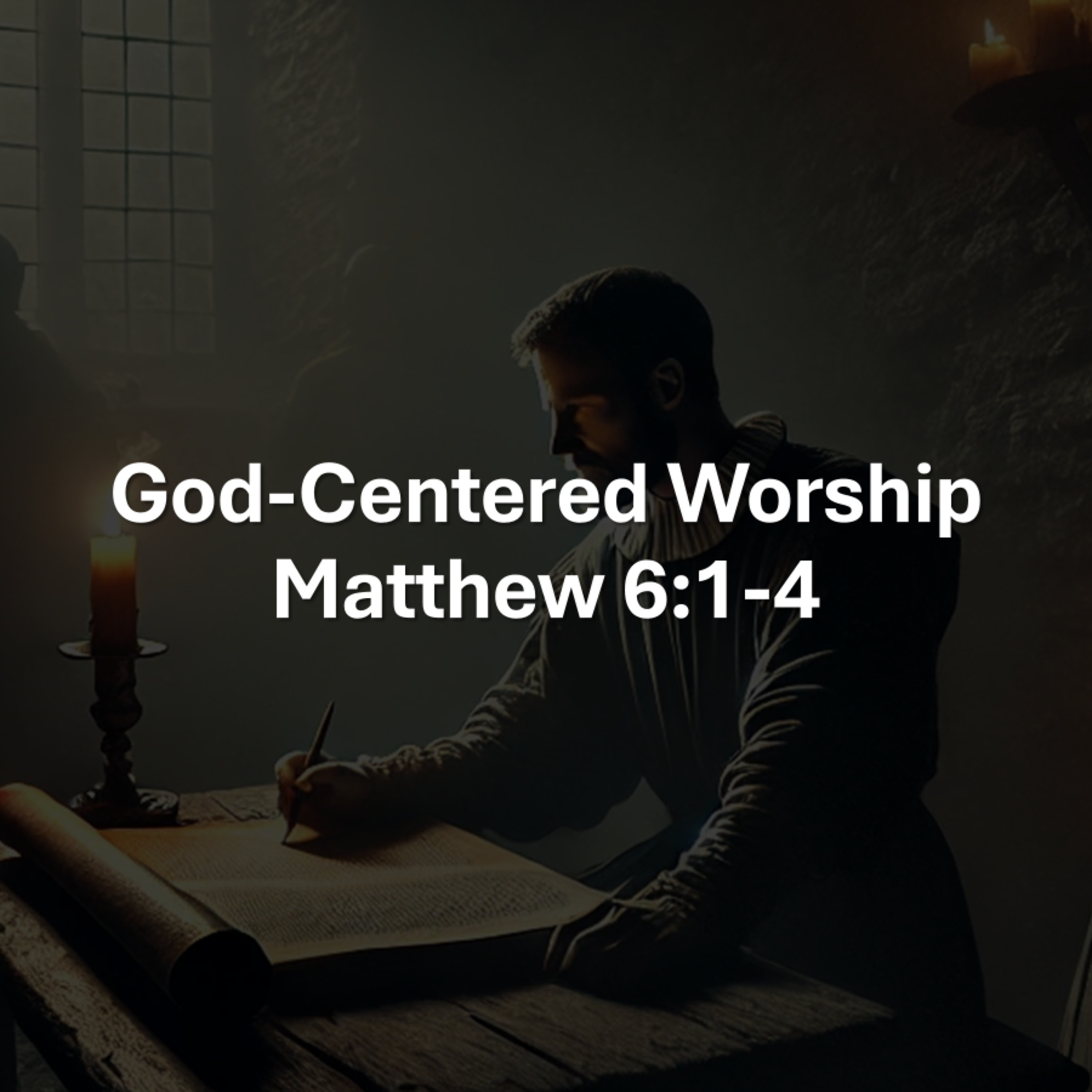 God-Centered Worship - Matthew 6:1-4 episode artwork