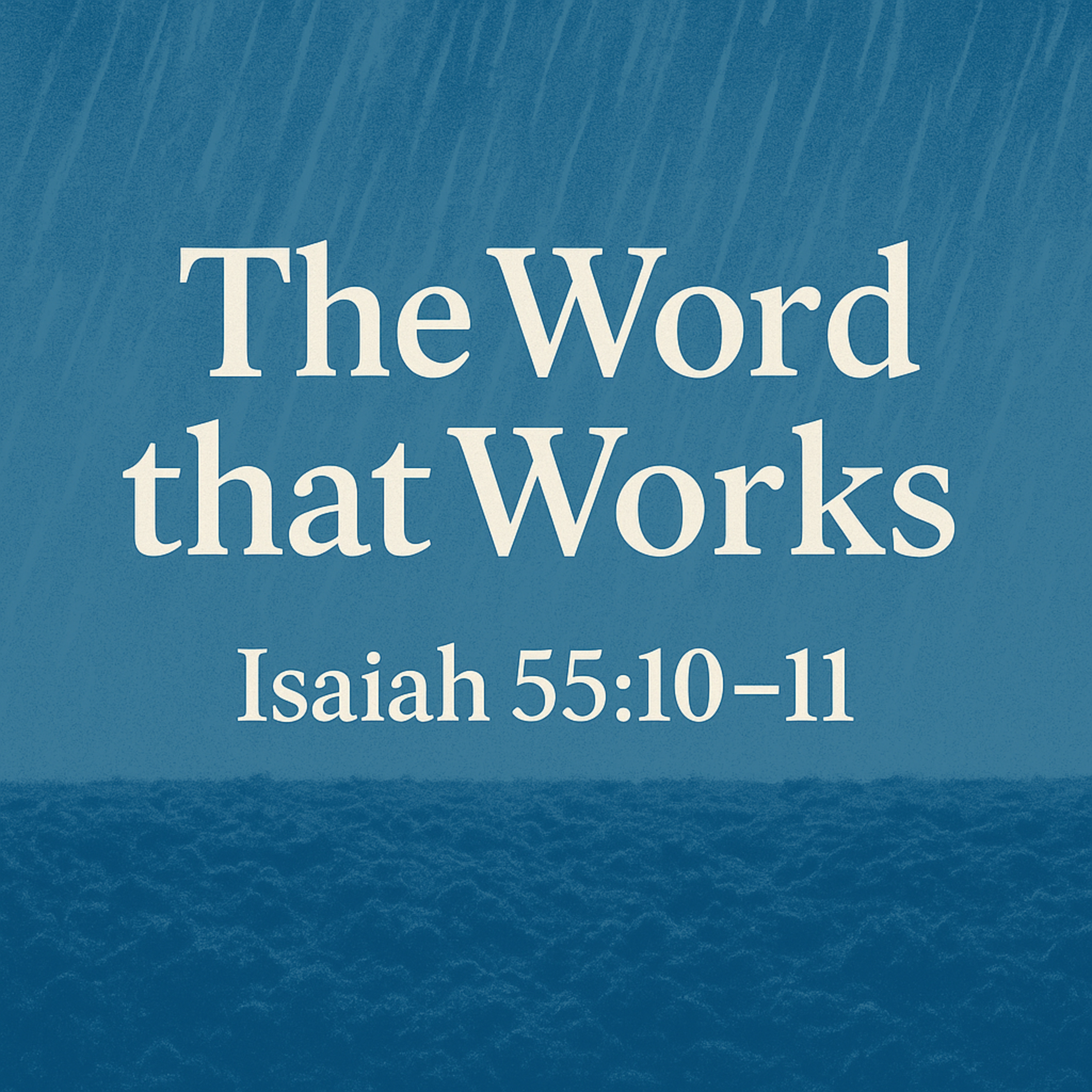The Word that Works - Isaiah 55:10–11 episode artwork