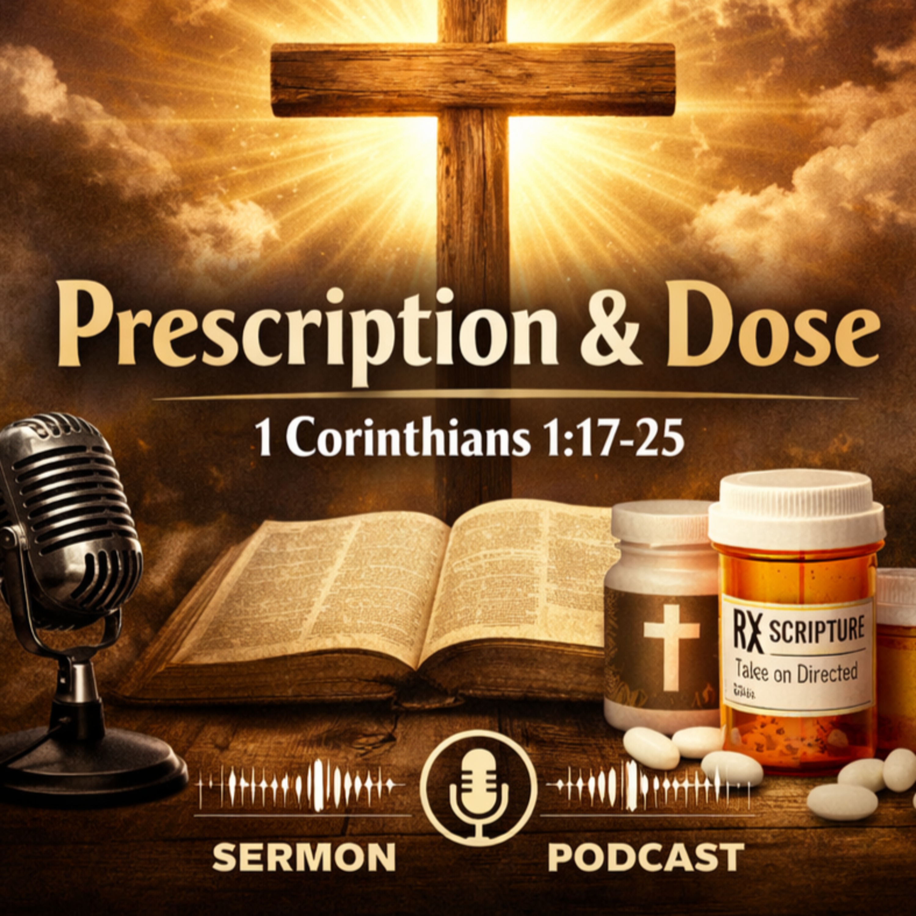 Prescription & Dose - 1 Corinthians 1:17-25 episode artwork