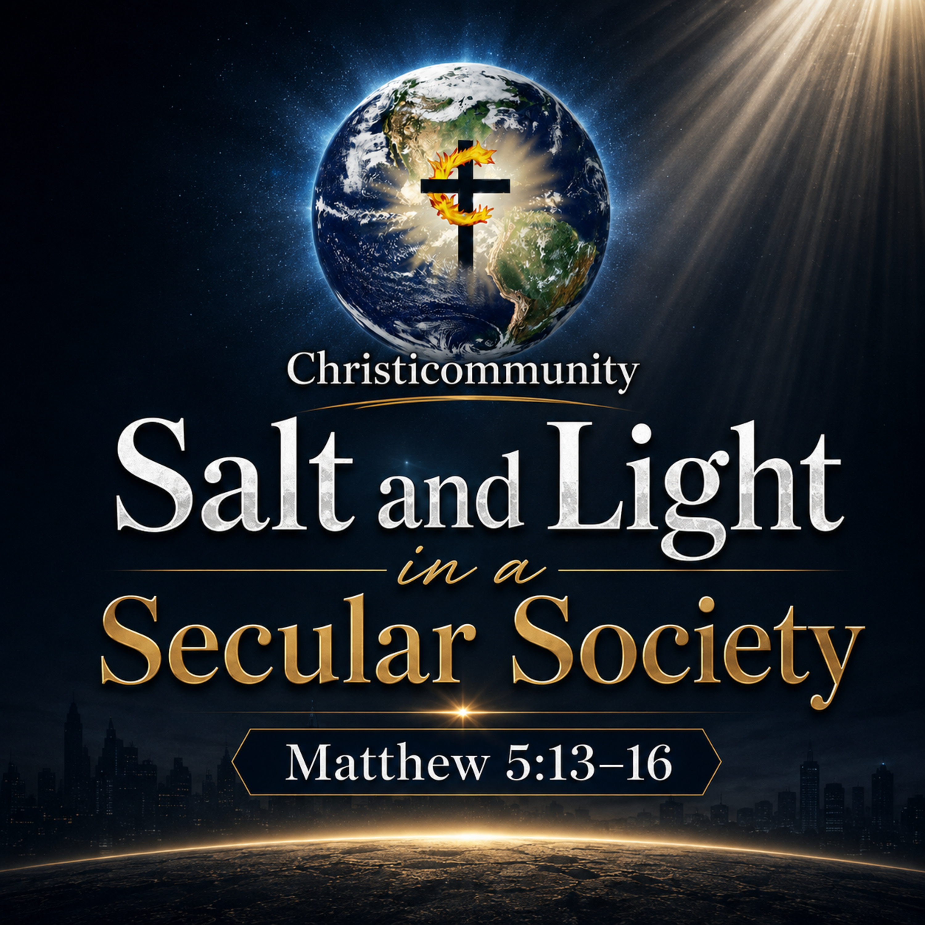 Salt and Light in a Secular Society - Matthew 5:13–16 episode artwork