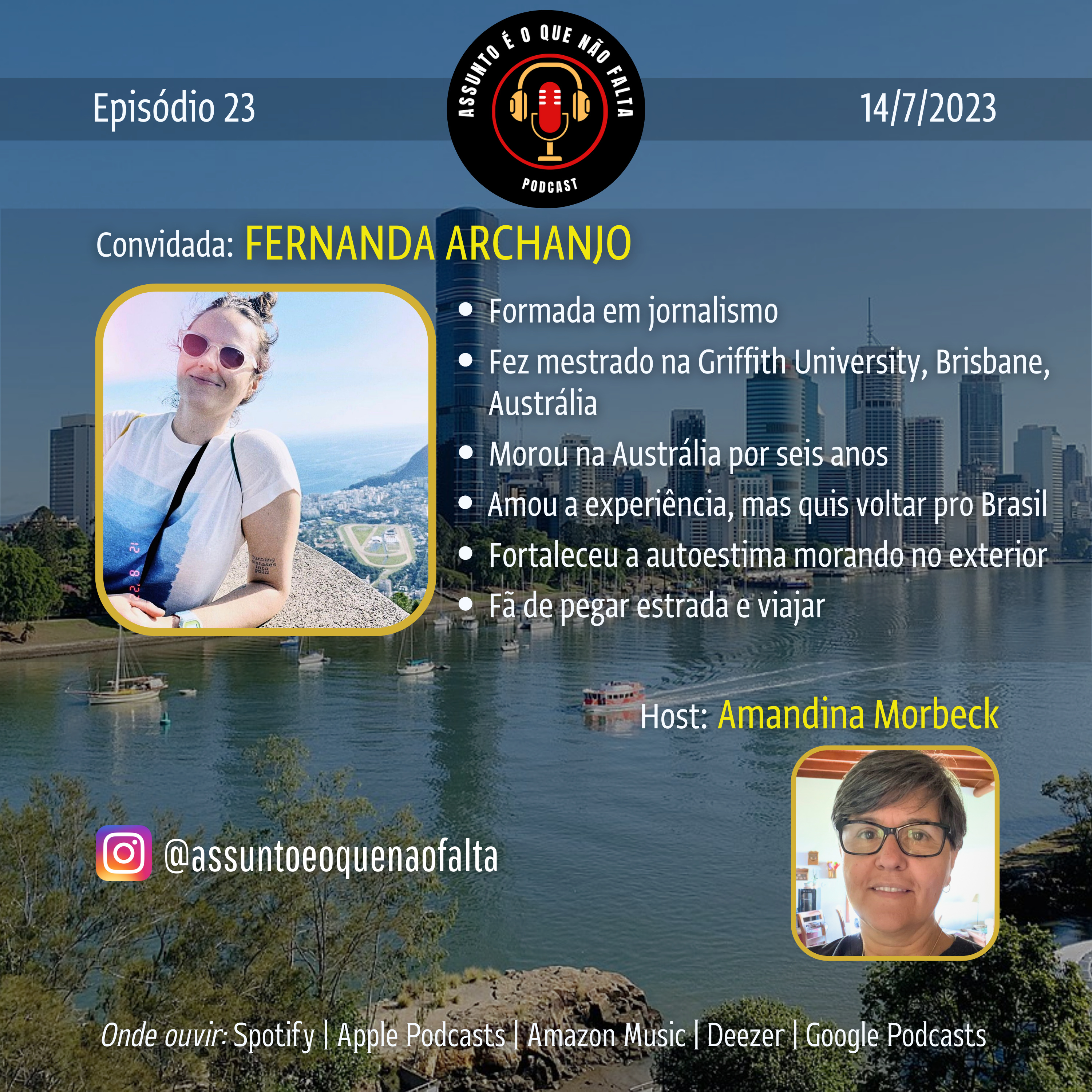ASSUNTO É O QUE NÃO FALTA