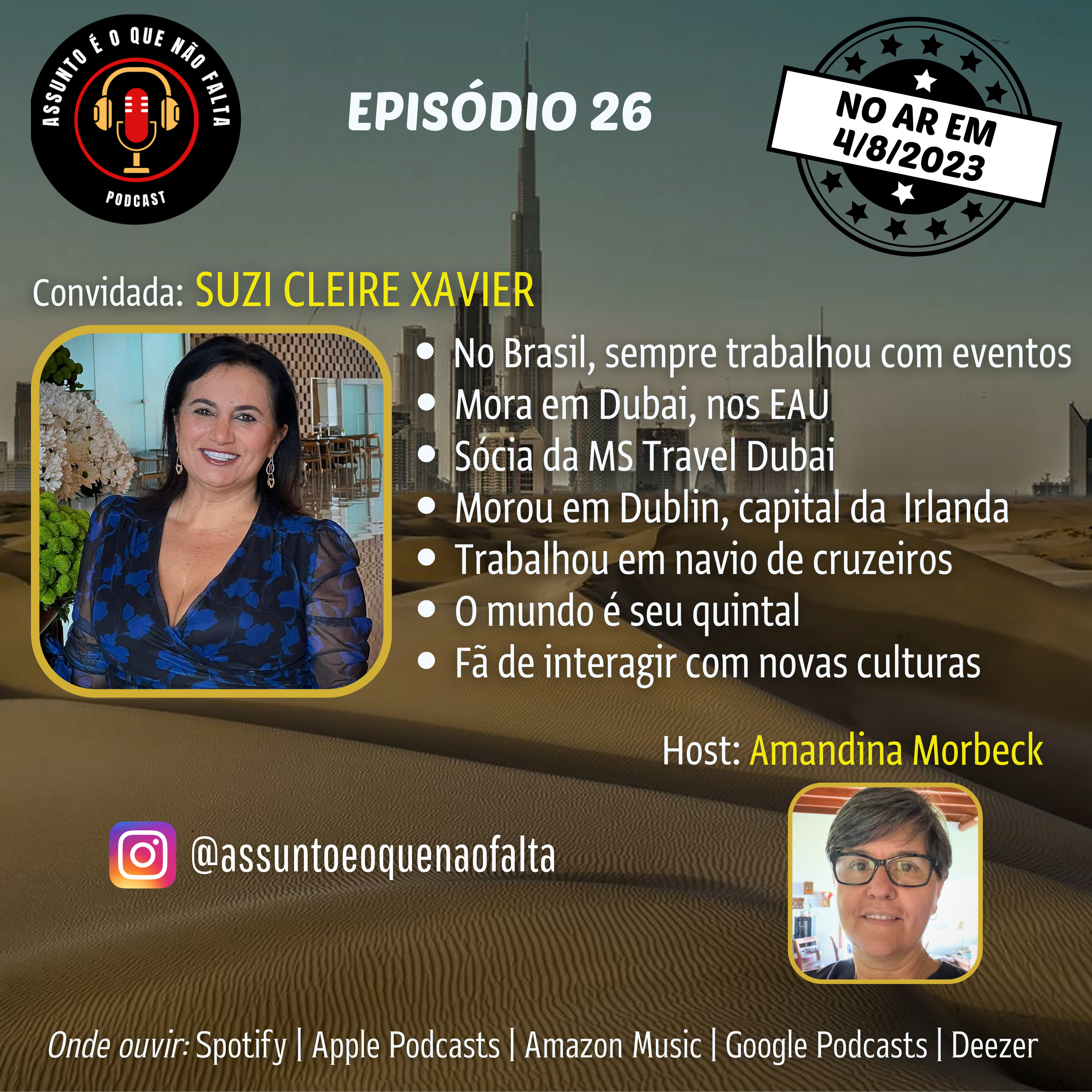 ASSUNTO É O QUE NÃO FALTA