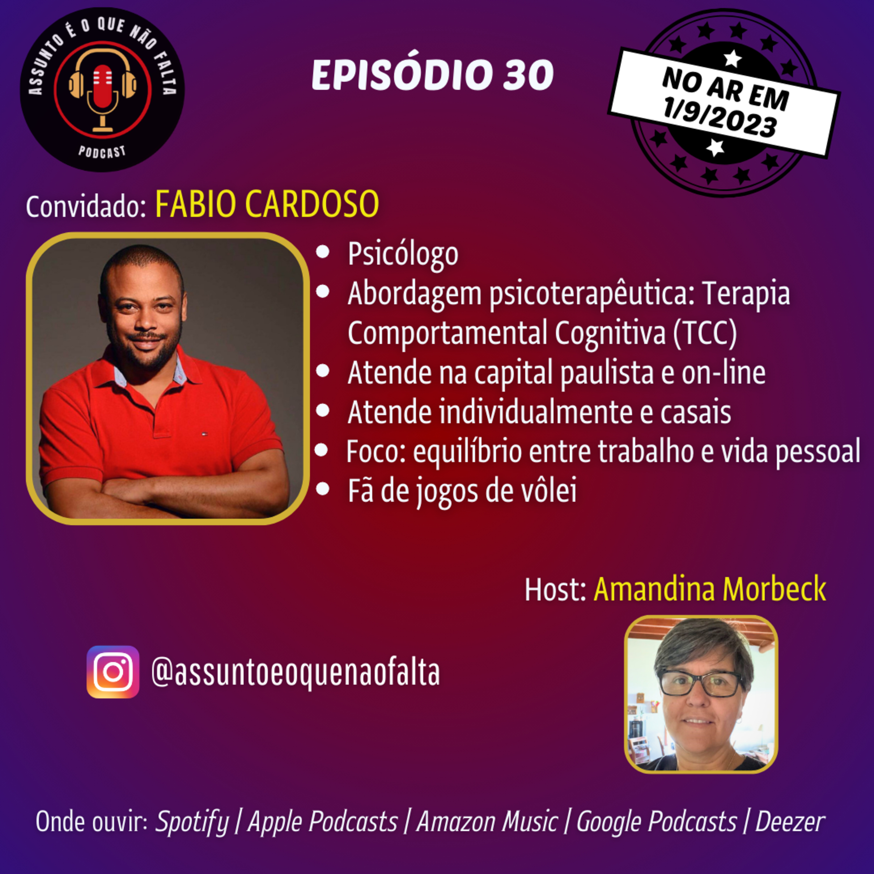 ASSUNTO É O QUE NÃO FALTA