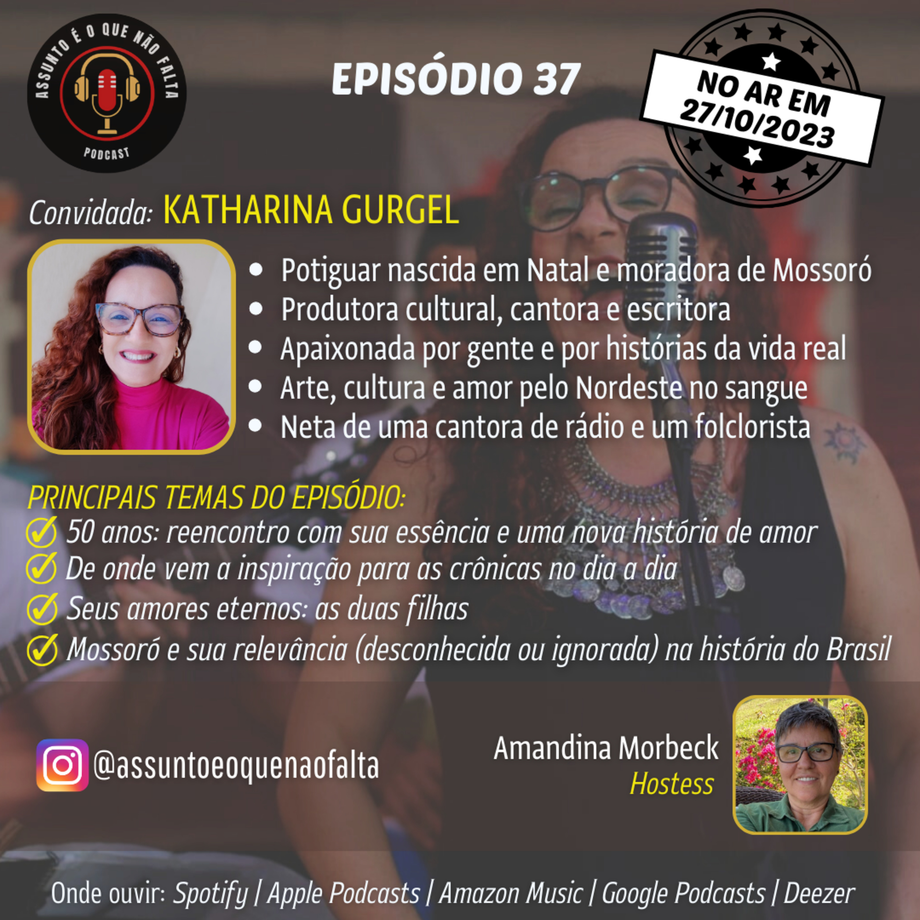 ASSUNTO É O QUE NÃO FALTA