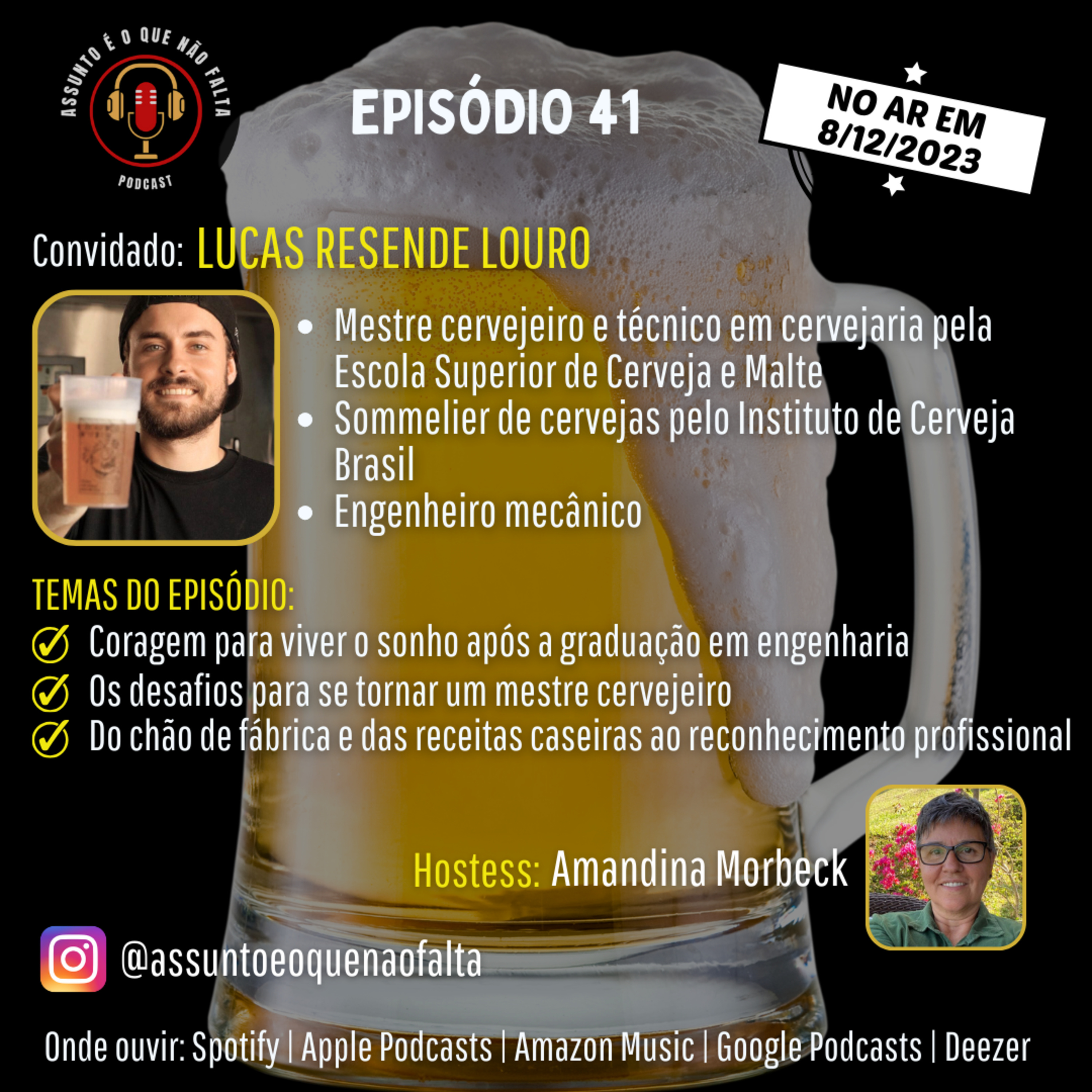 ASSUNTO É O QUE NÃO FALTA
