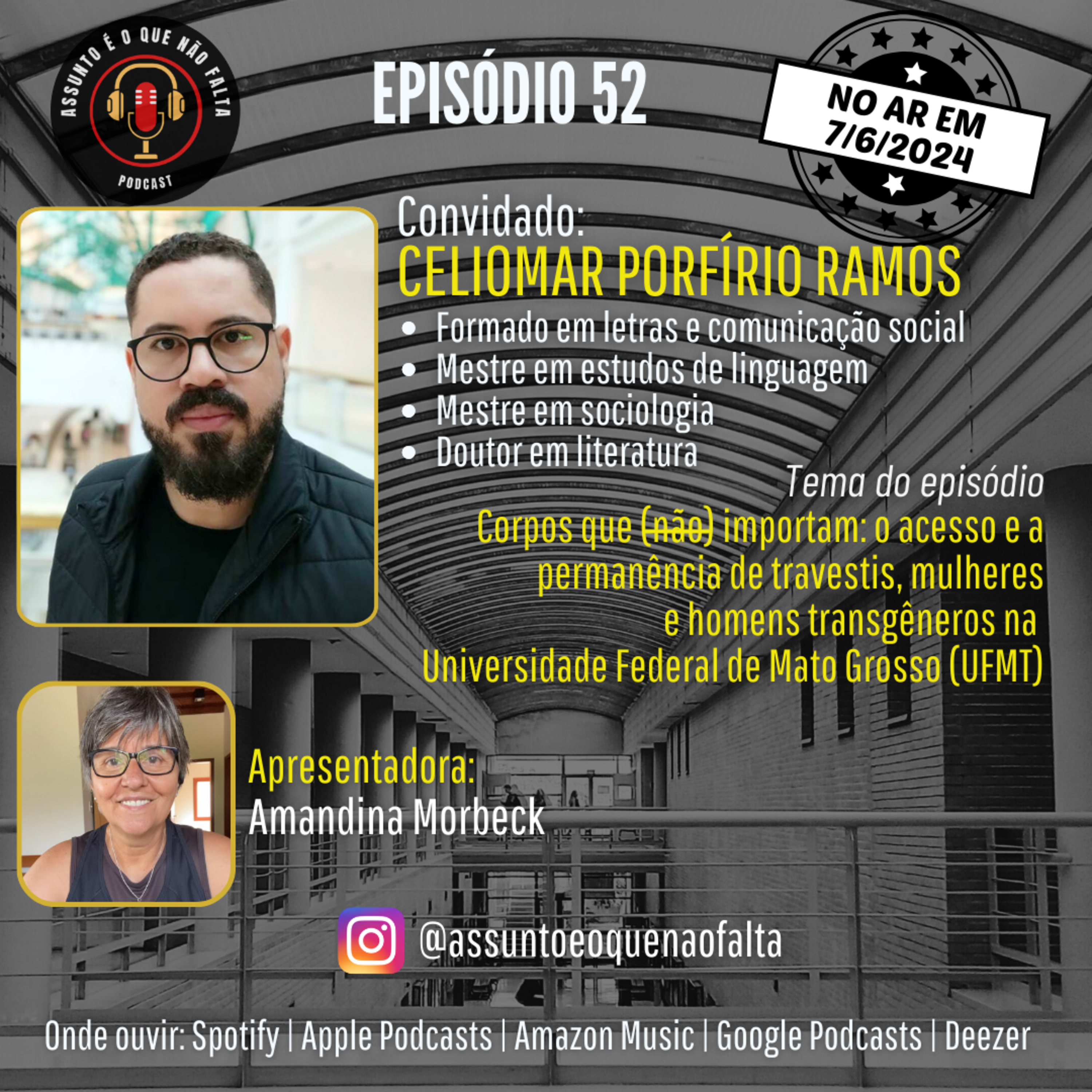 ASSUNTO É O QUE NÃO FALTA