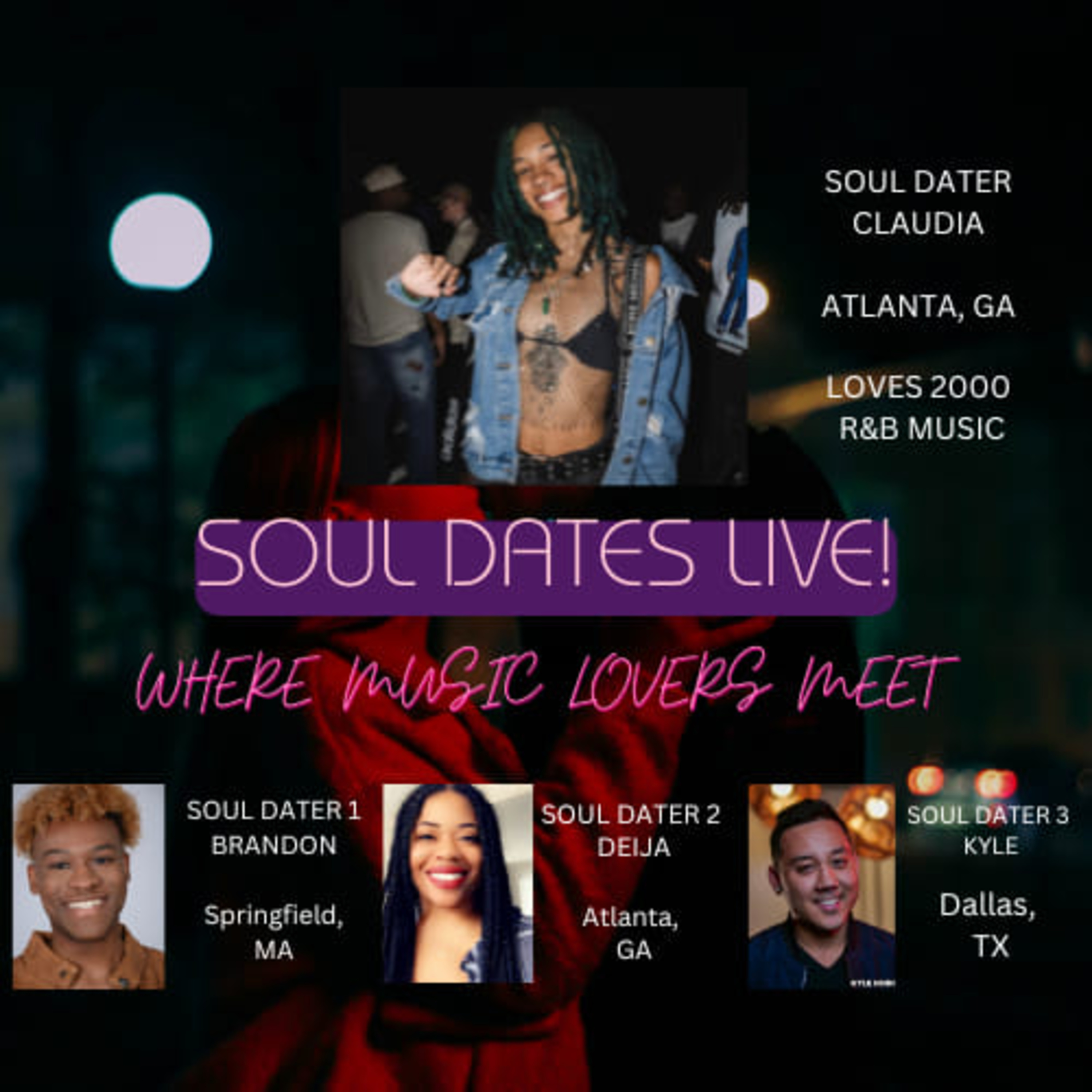 Soul Dates Live! Episode One - Artist Looking to Collab with her Future Lover episode artwork