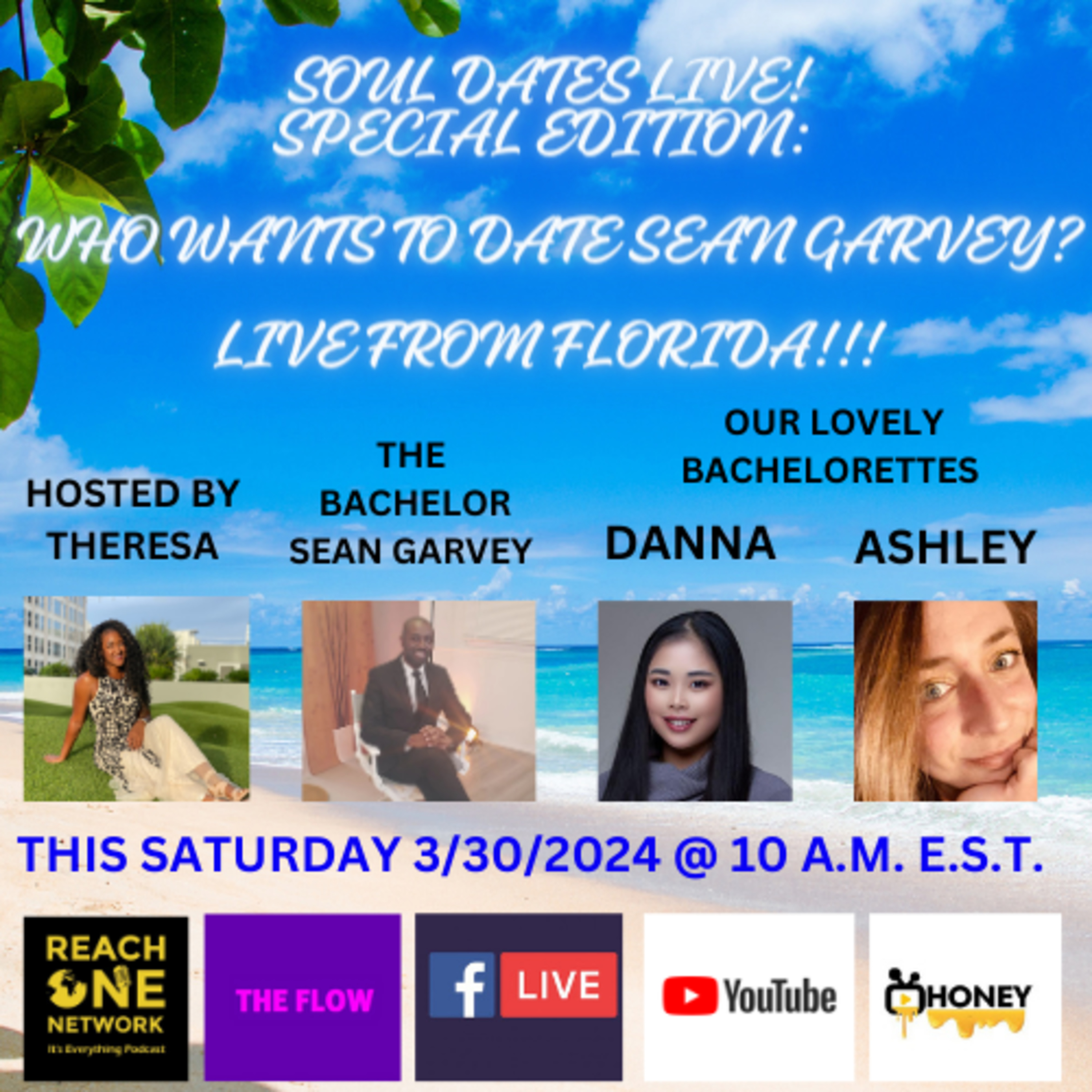Soul Dates Live! Who Wants to Date Sean Garvey? Spring Edition  episode artwork