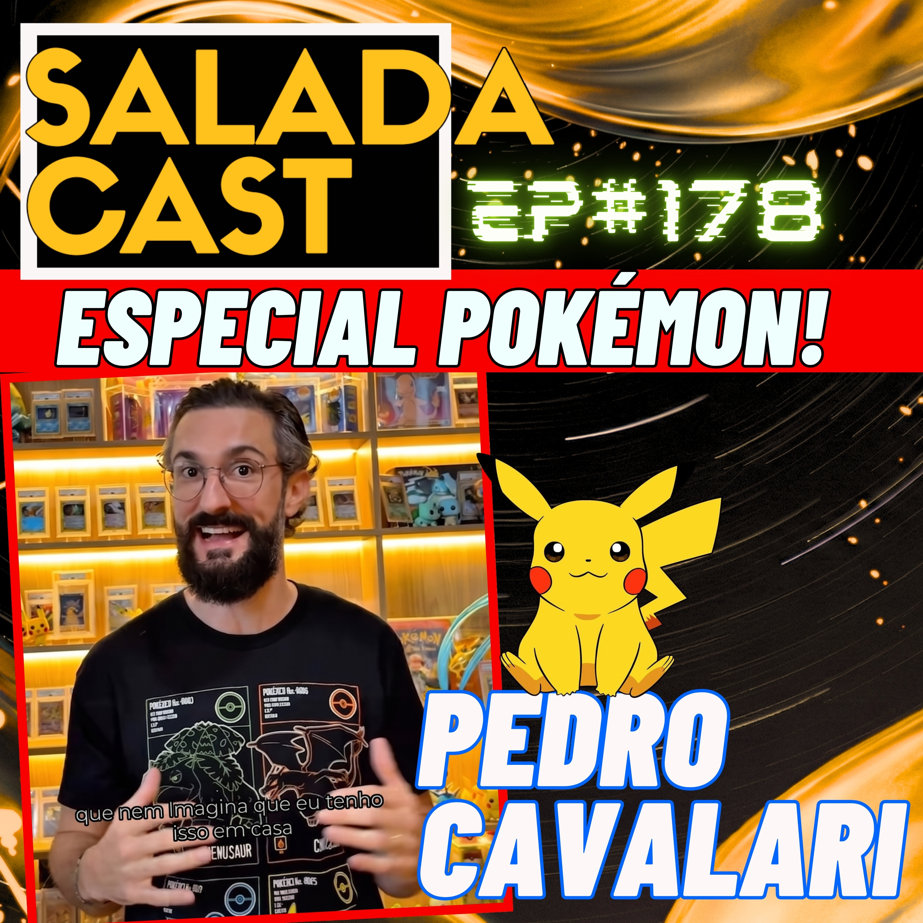 ESPECIAL POKÉMON - HISTÓRIA E COLEÇÃO! - PEDRO CAVALARI! - EP 178 #pokemon #pokemontcg episode artwork