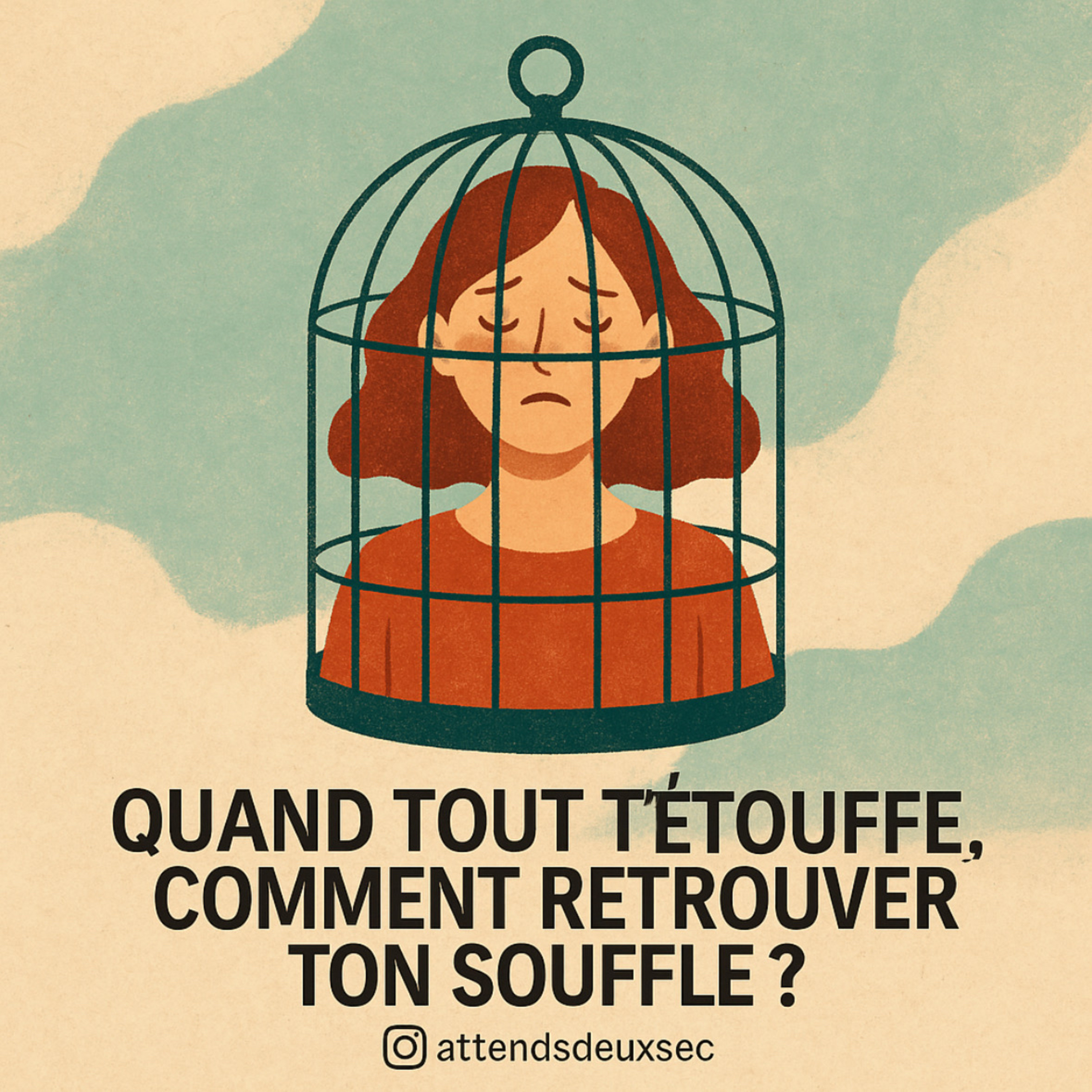 Quand tout t’étouffe, comment retrouver ton souffle ?