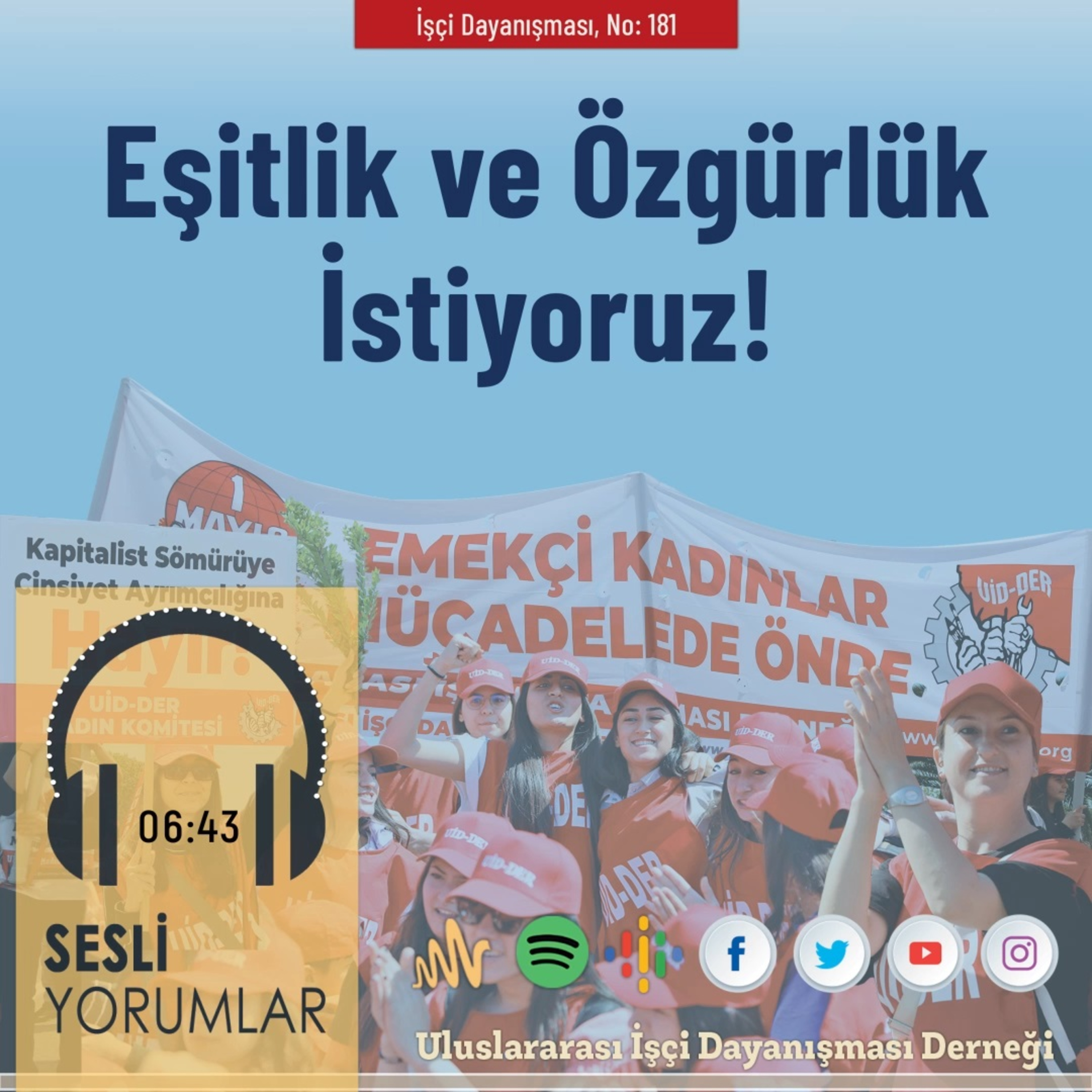 Eşitlik ve Özgürlük İstiyoruz! episode artwork