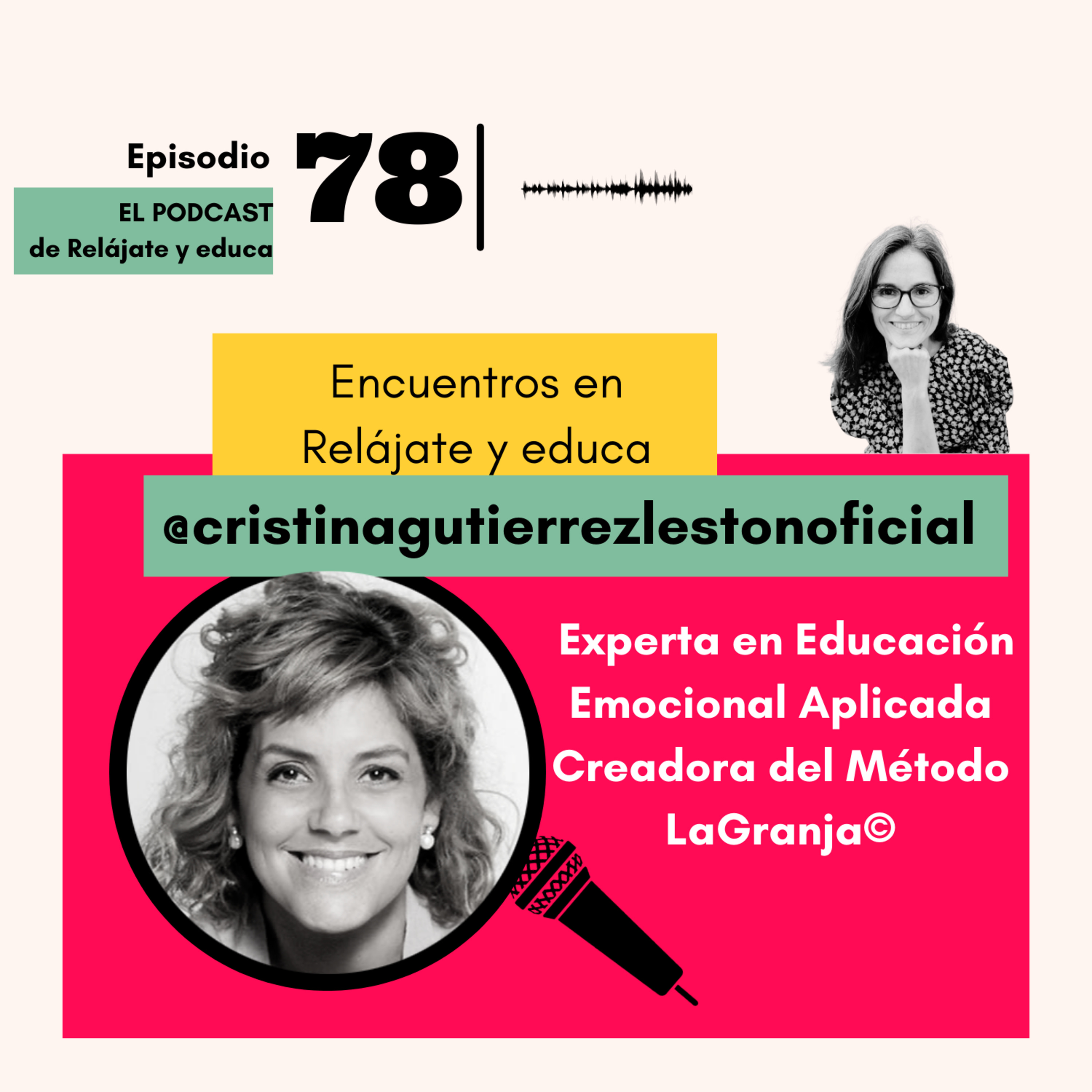 Encuentros en Relájate y educa con Cristina Gutierrez Lestón episode artwork