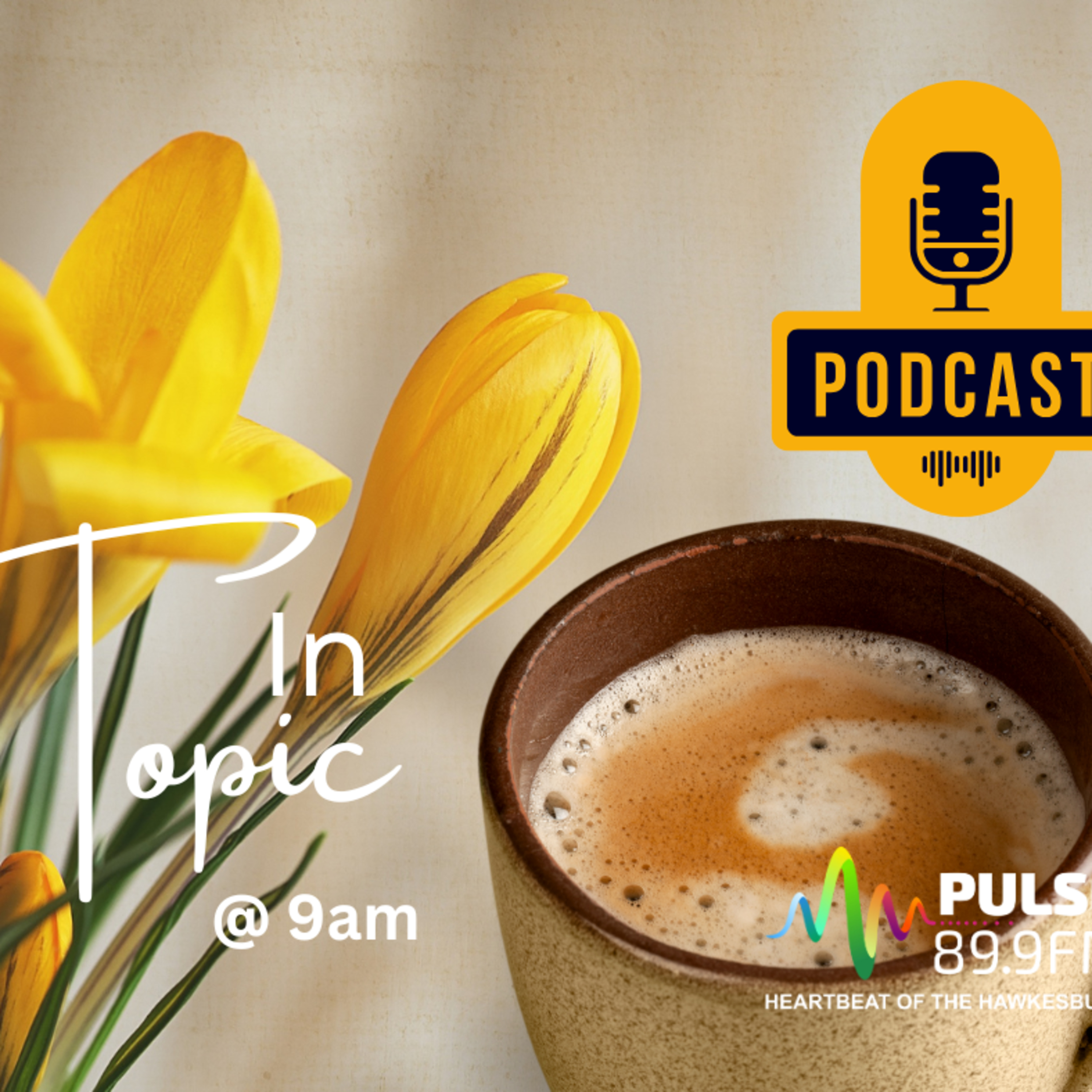 In Topic-Kathryn chats with Jess and Andrew Micallef