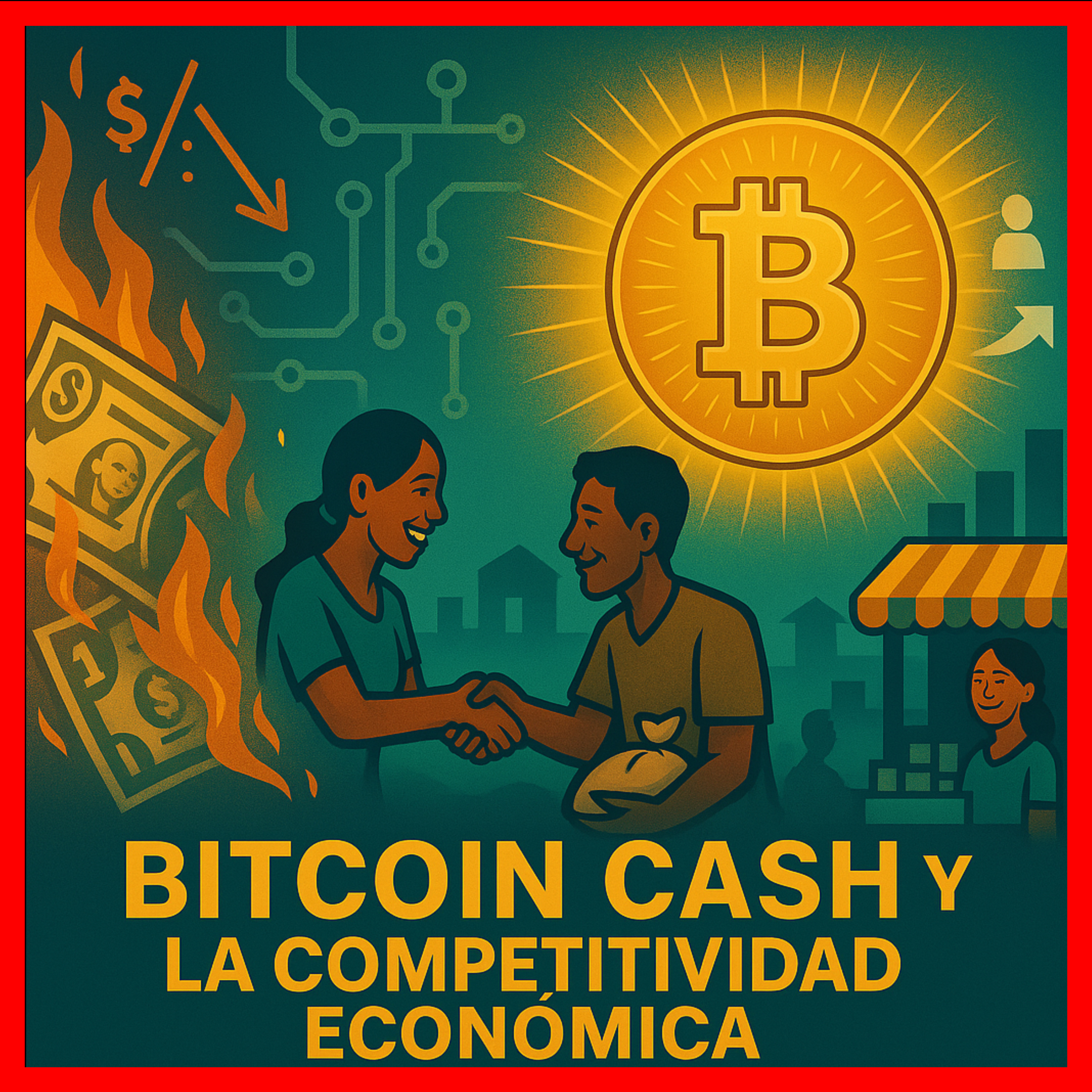 Bitcoin Cash hace más competitivos a los países • 149