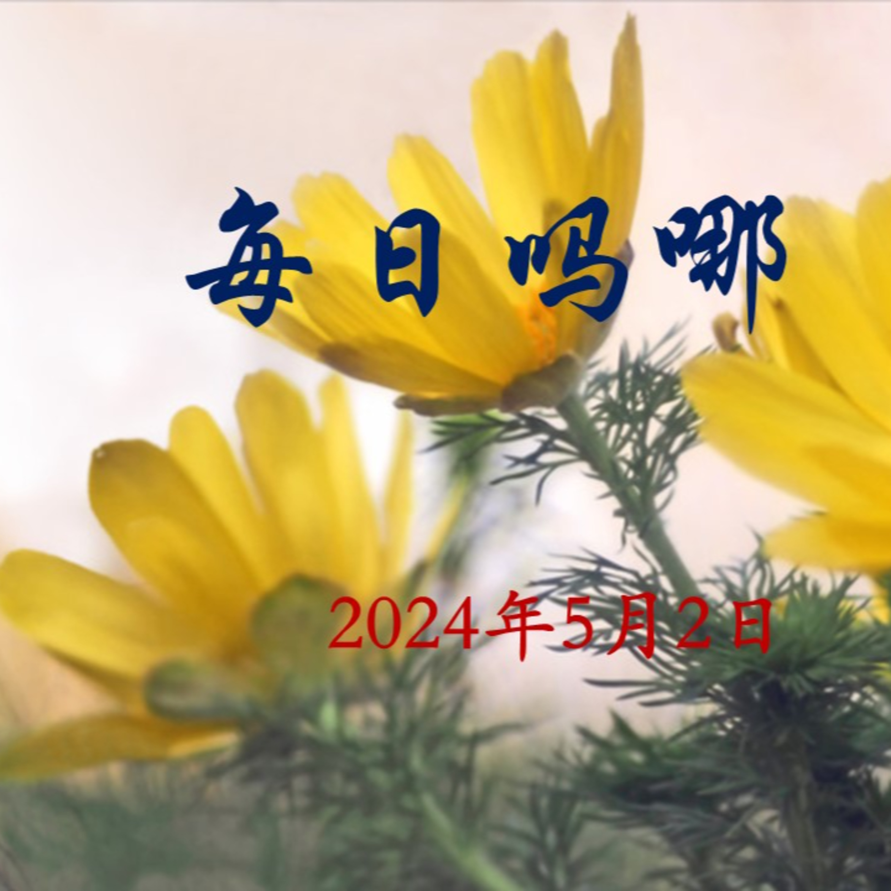 {每日吗哪}-5月2日    祷告有用吗？
