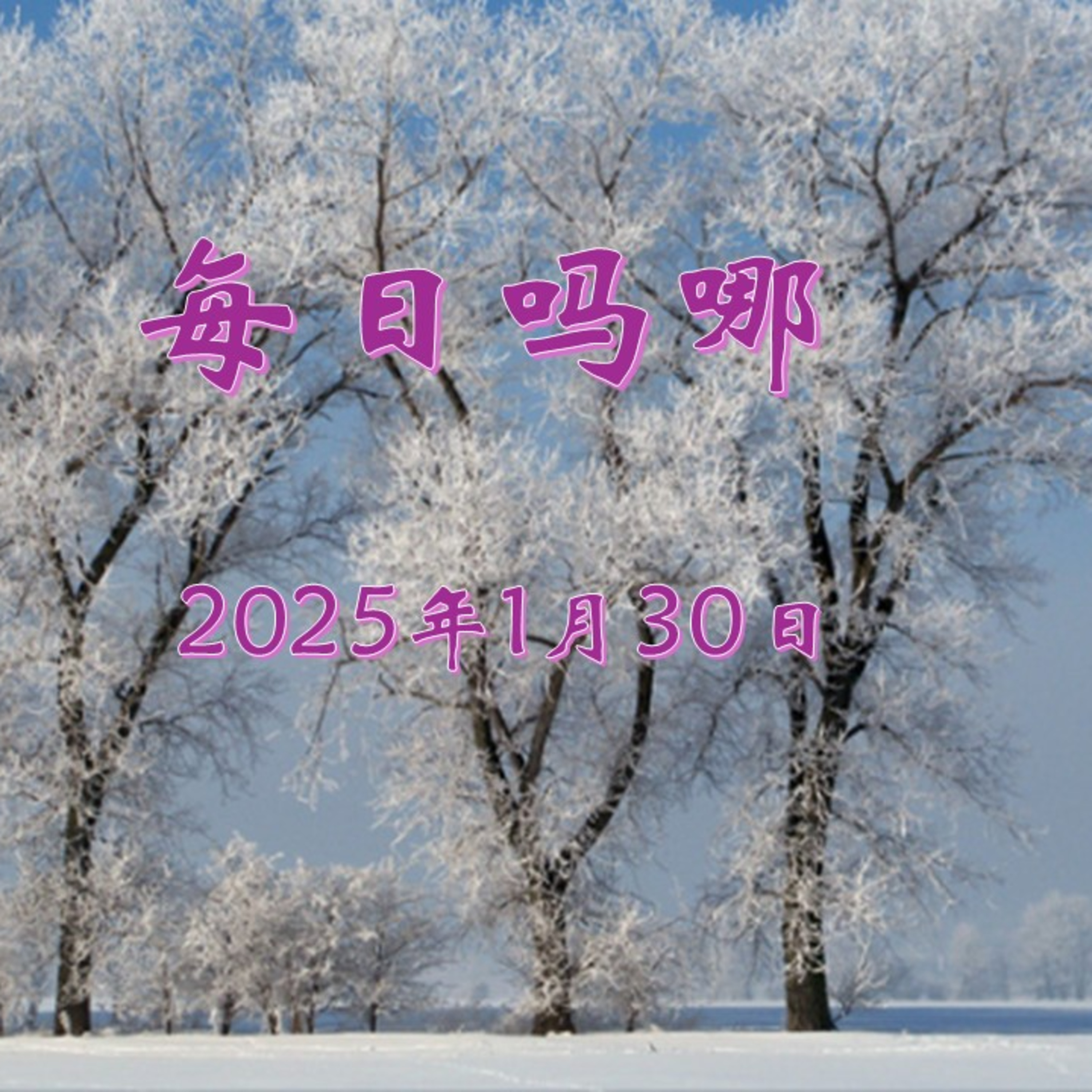 {每日吗哪}1月30日  感恩一生 episode artwork