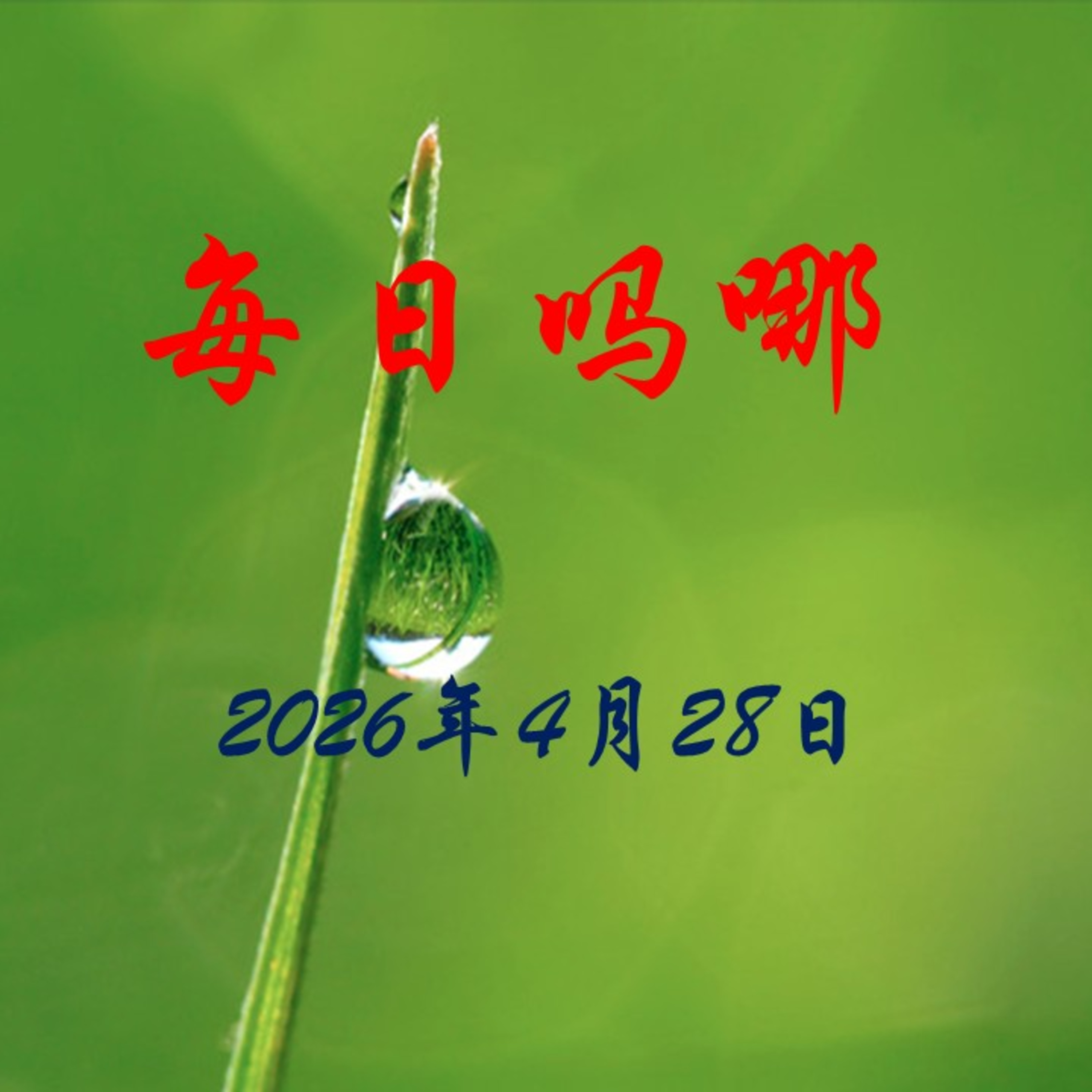 {每日吗哪}4月28日  退与进