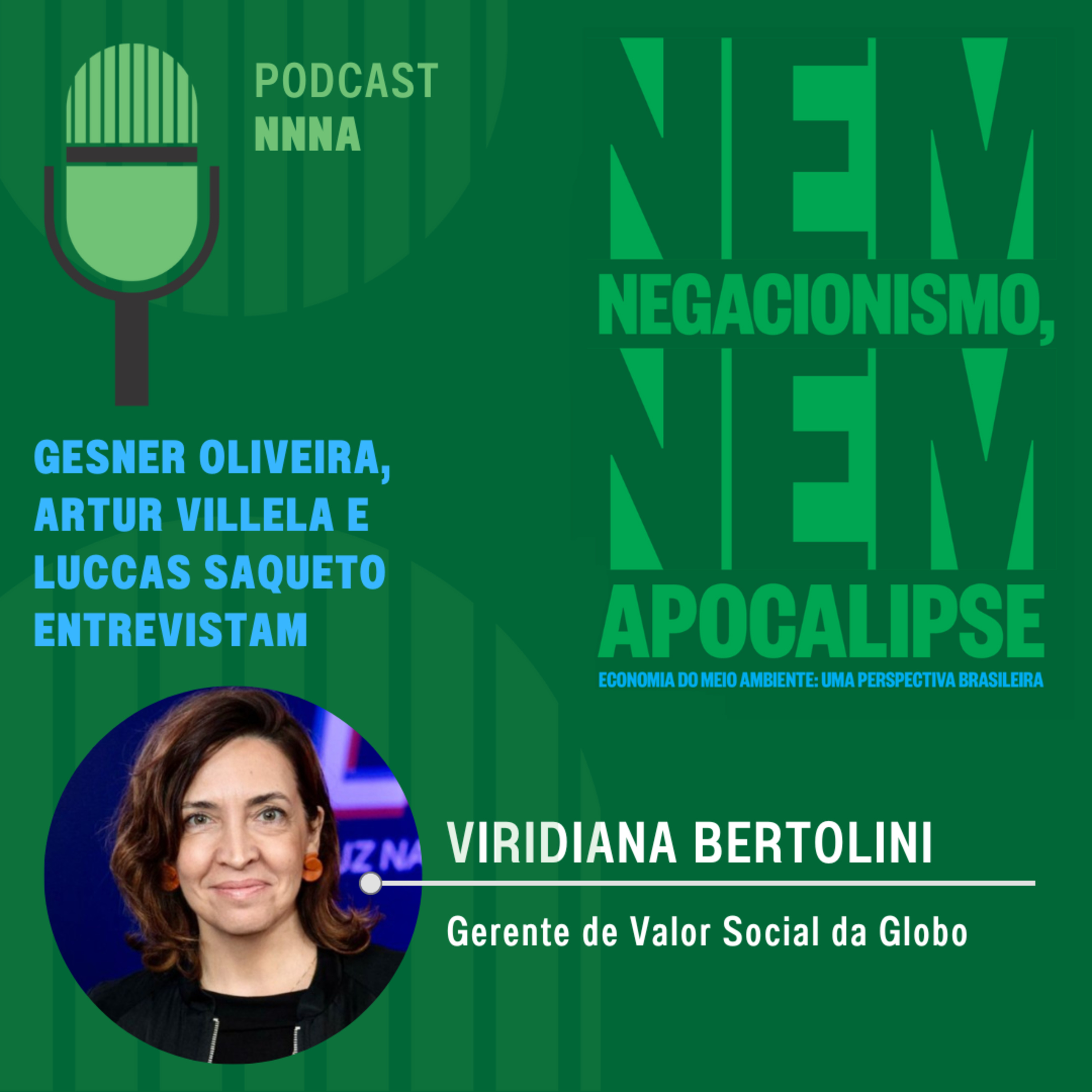 NNNA #103 - Entrevista com Viridiana Bertolini, Gerente de Educação na área de Valor Social da Globo, por Gesner Oliveira e Artur Villela Ferreira episode artwork