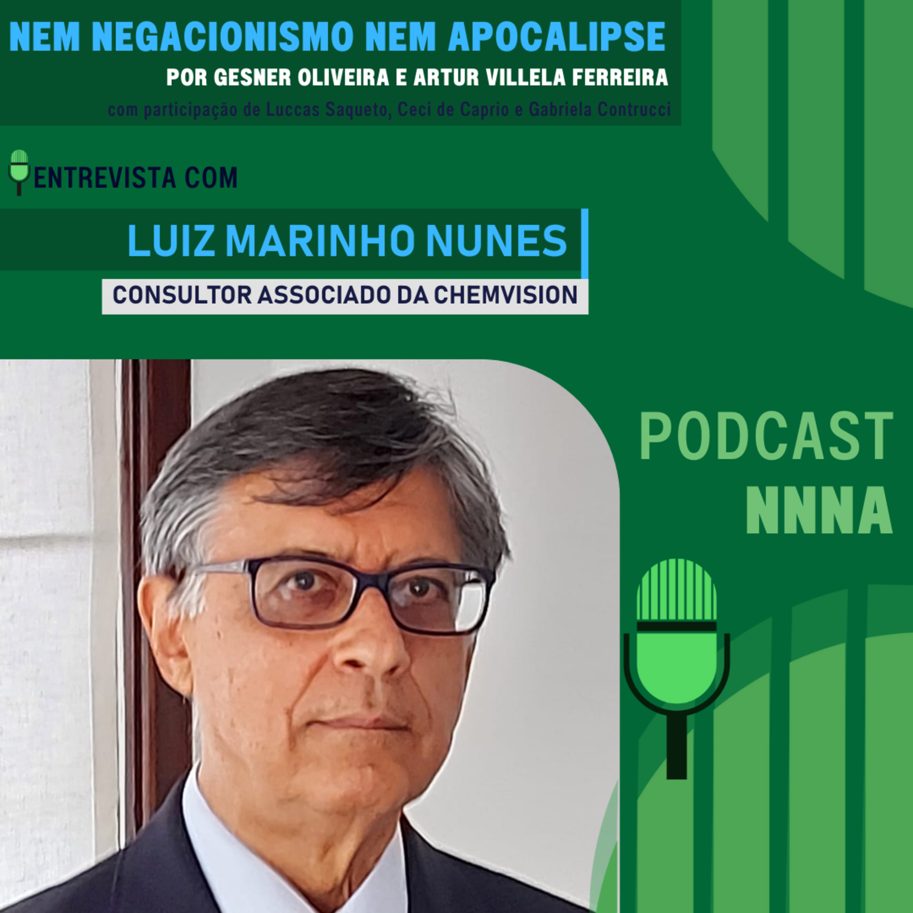 NNNA #120 - Entrevista com Luiz Marinho Nunes, Consultor Associado da Chemvision, por Gesner Oliveira e Artur Villela Ferreira episode artwork