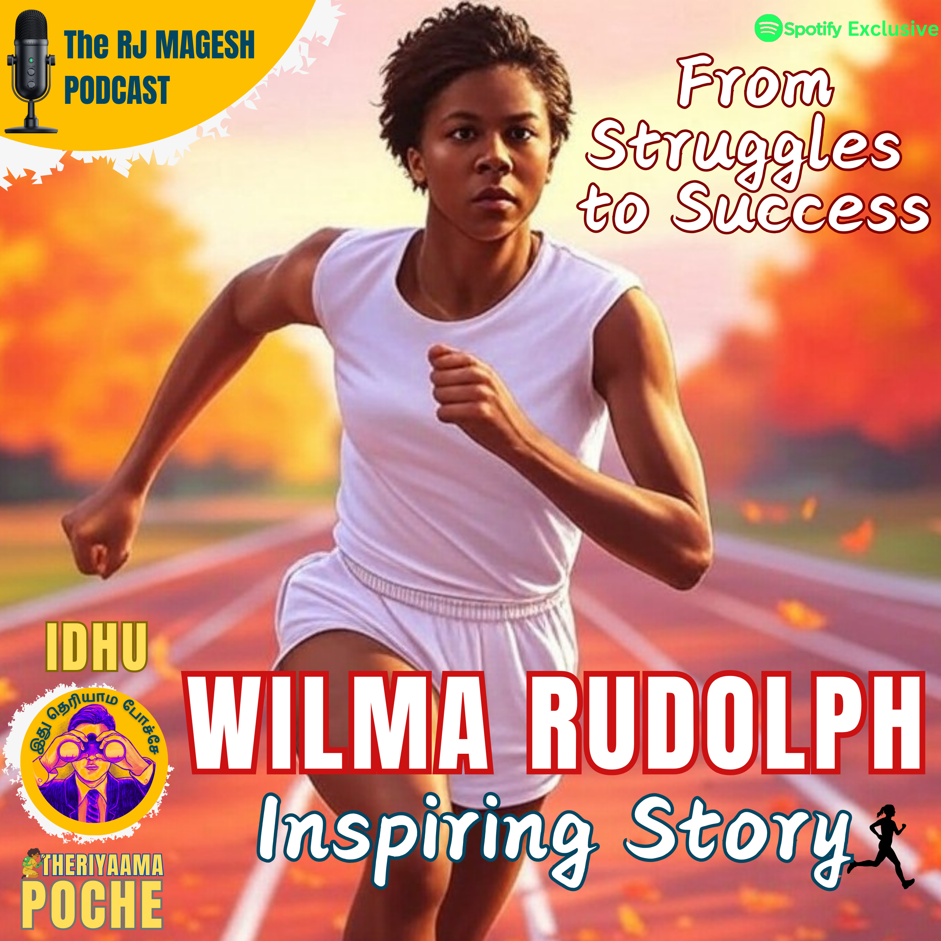 Wilma Rudolph: From Paralysis to Podium - The Inspiring Comeback Story episode artwork