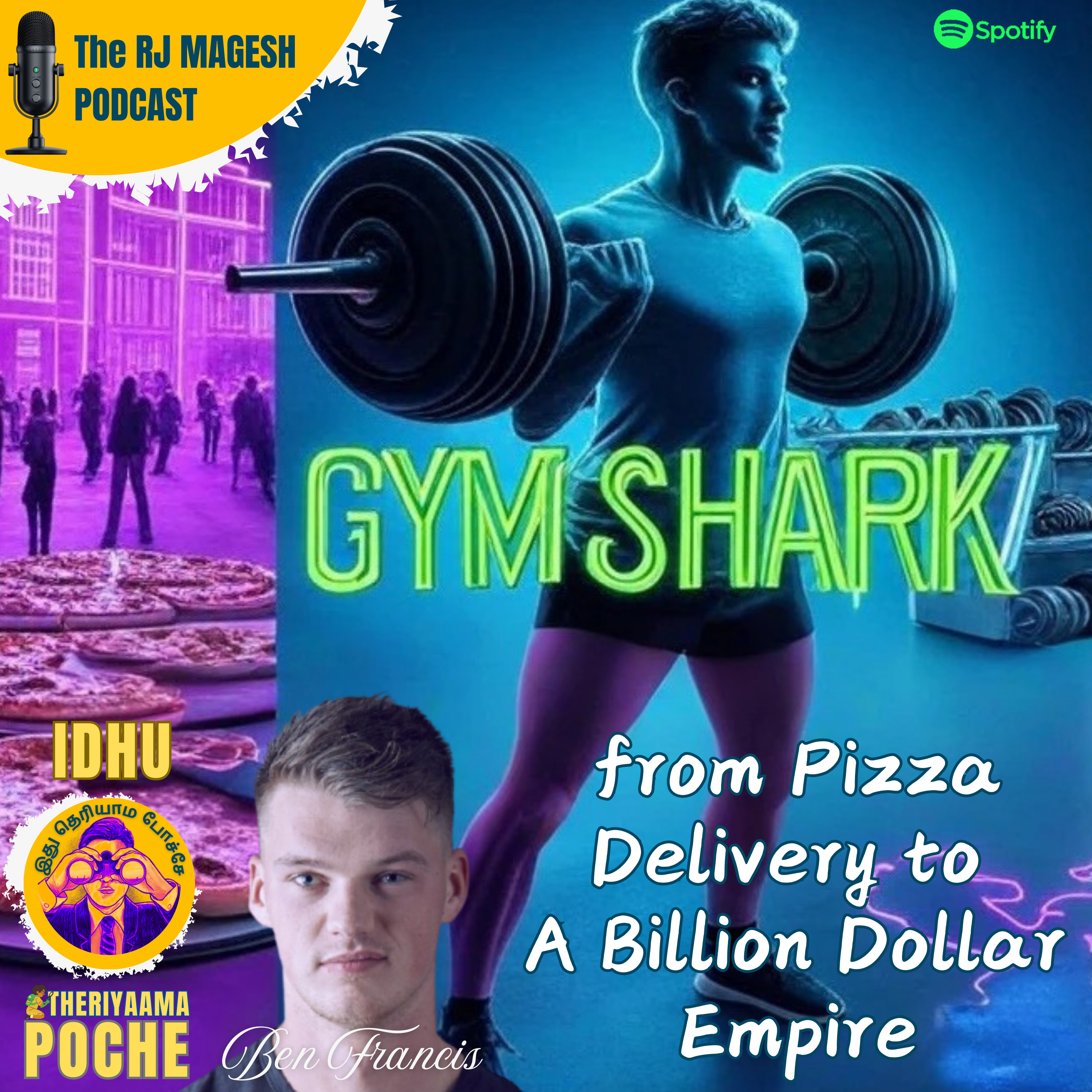 Ben Francis and Gymshark - From Pizza delivery to Billion dollar empire episode artwork