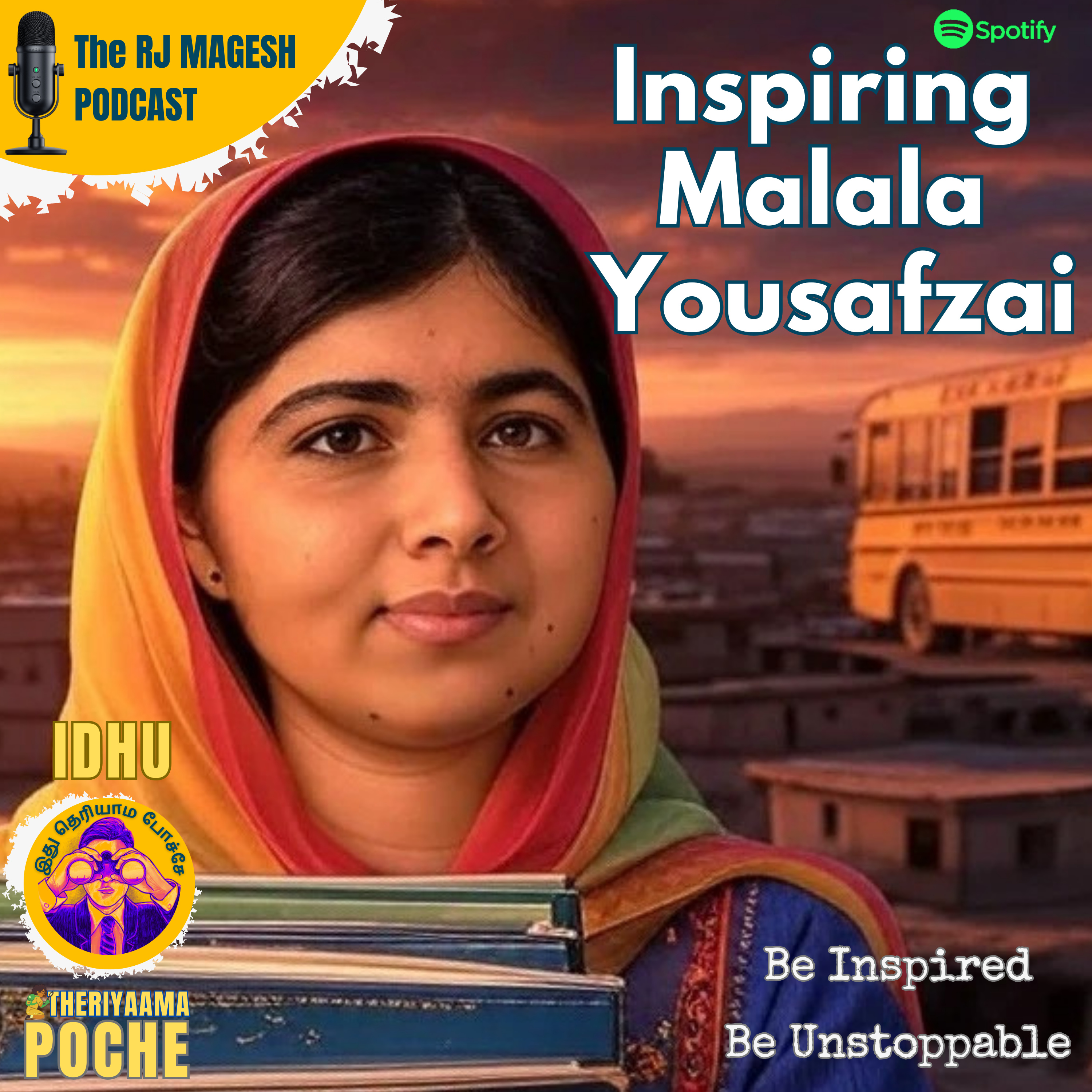 Malala Yousafzai - The Unstoppable Voice for Education episode artwork