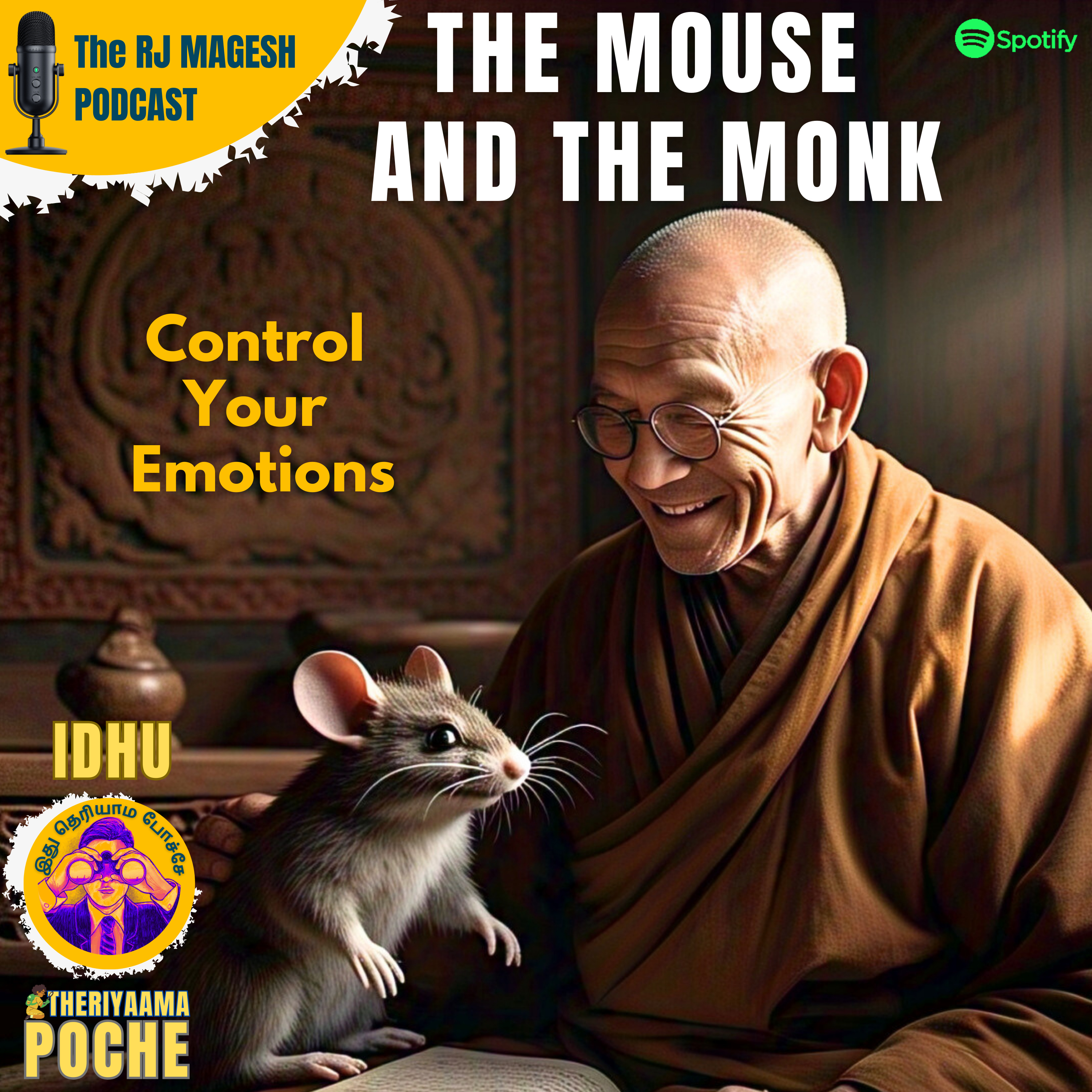 Control your emotions - The Monk and the Mouse story episode artwork