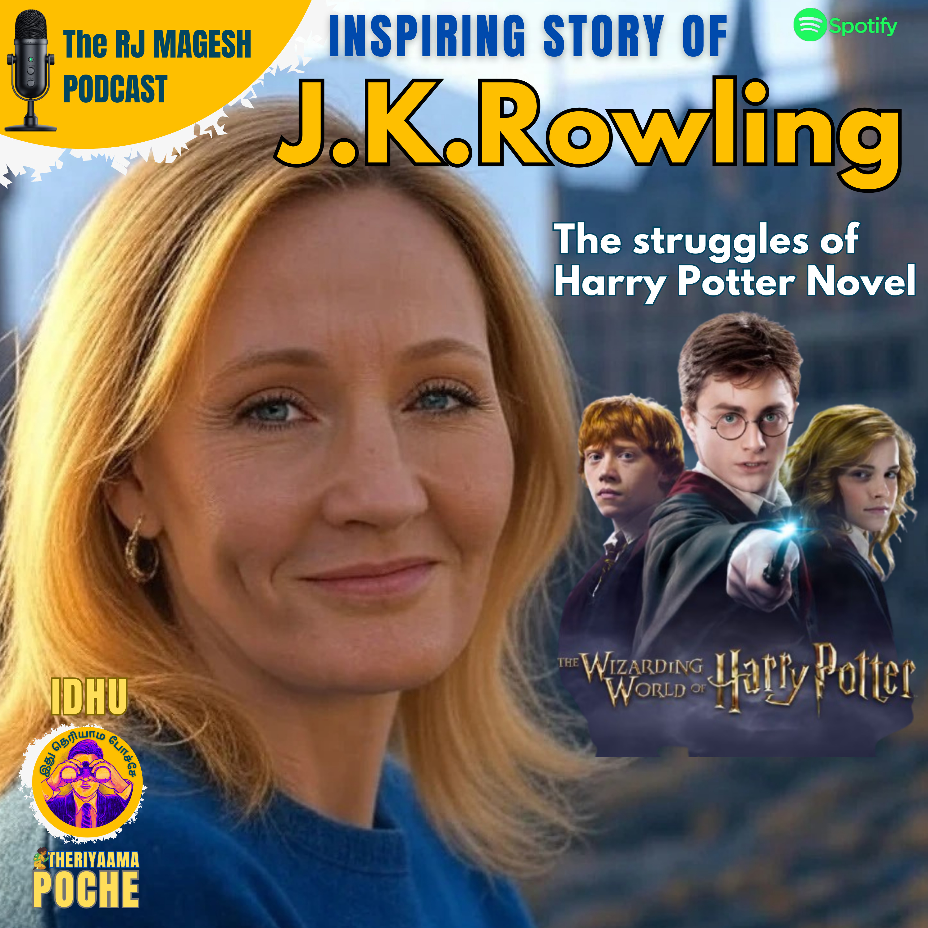 J.K. Rowling’s Rise to Magic - Inspiring journey of Harry potter creator episode artwork