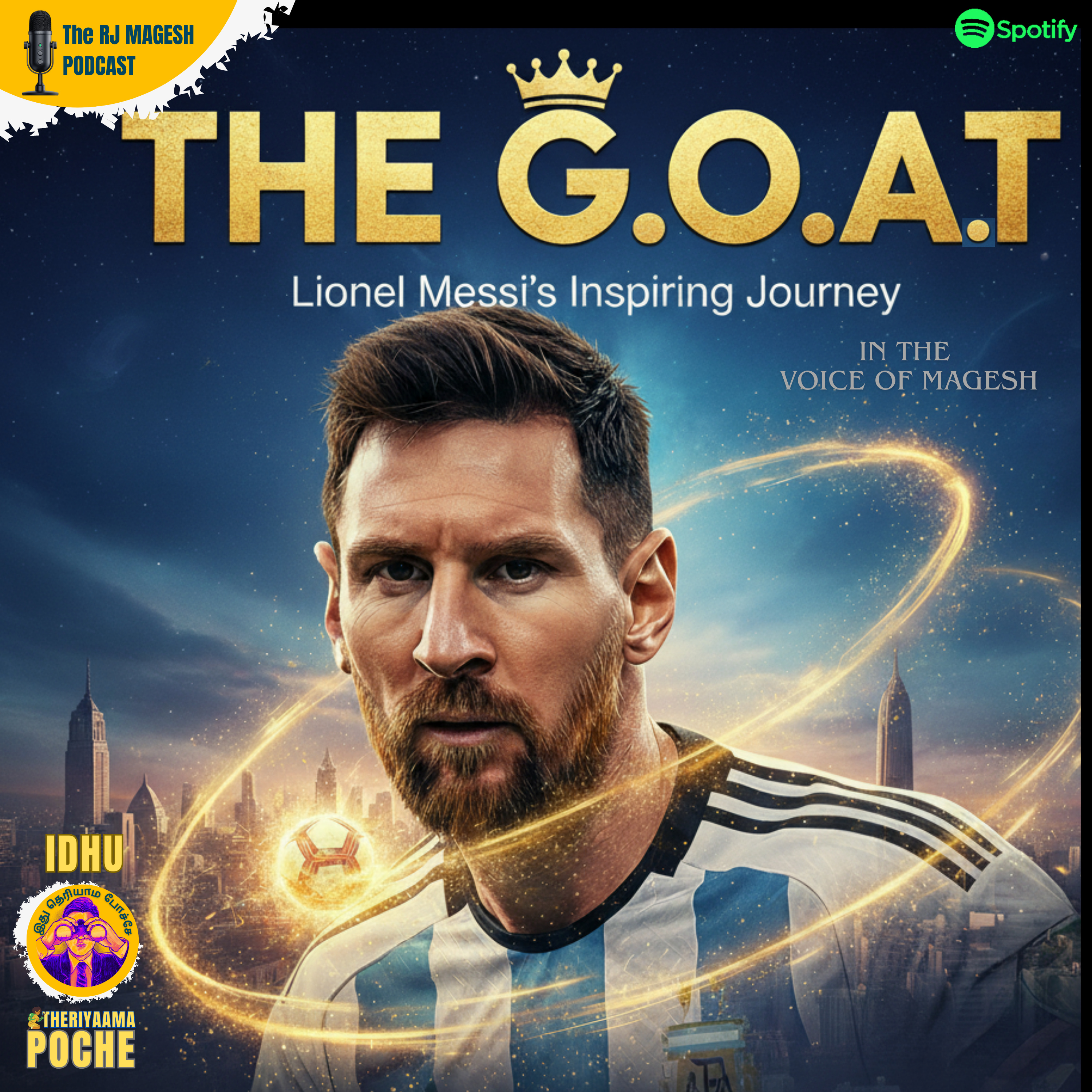 The G.O.A.T - Lionel Messi's Inspiring journey episode artwork