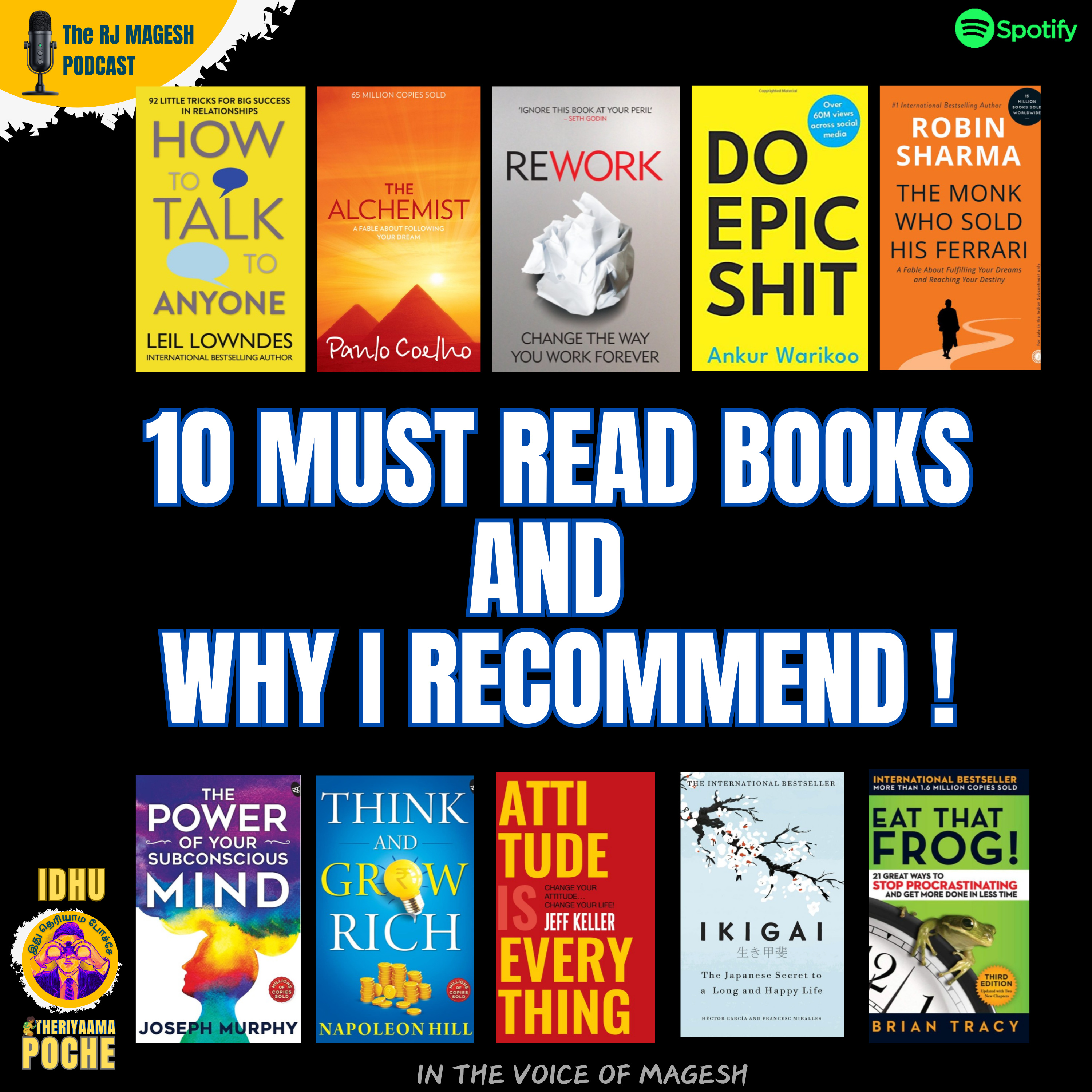 10 Must read books - Life Changer episode artwork