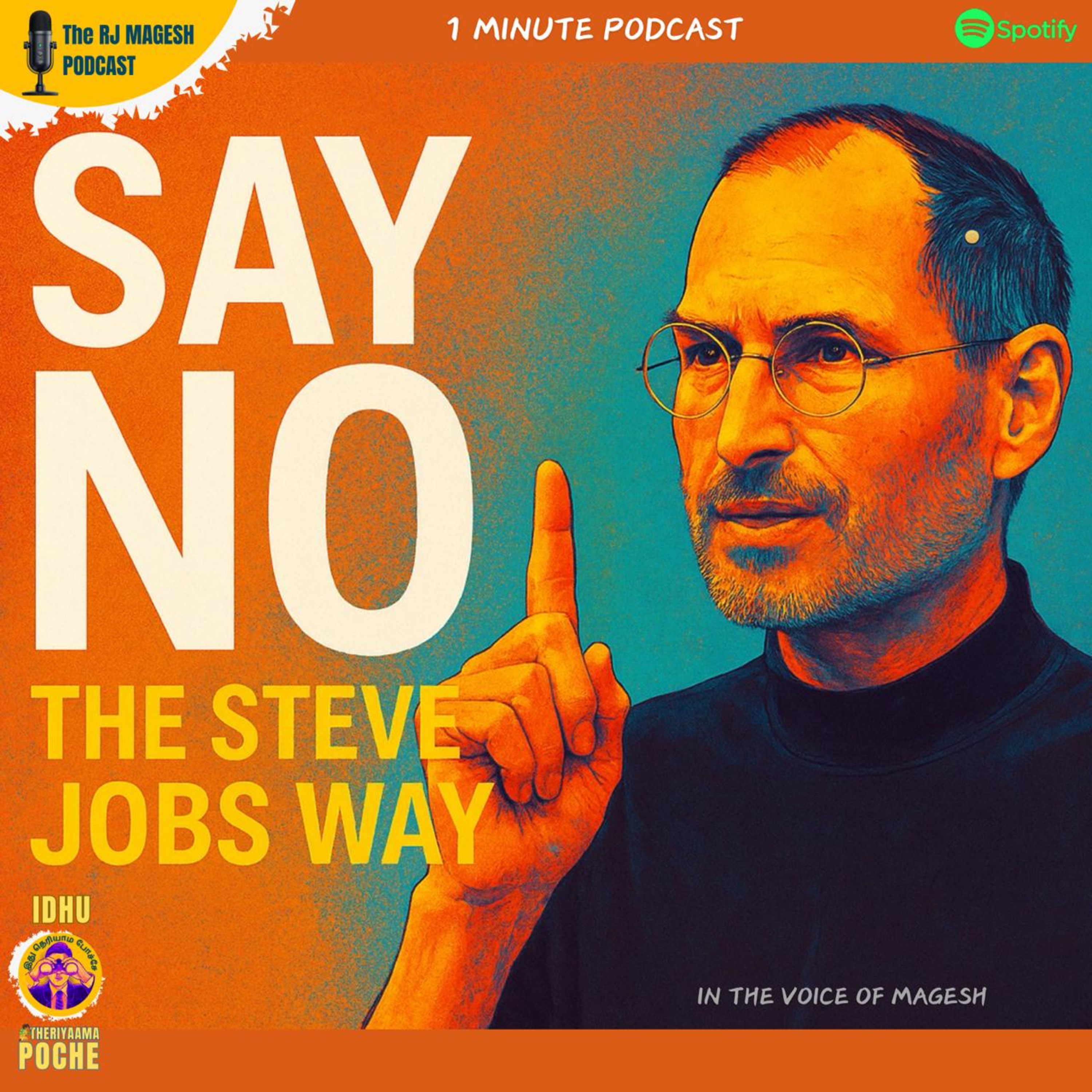 How to say "NO" - The Steve Jobs way episode artwork