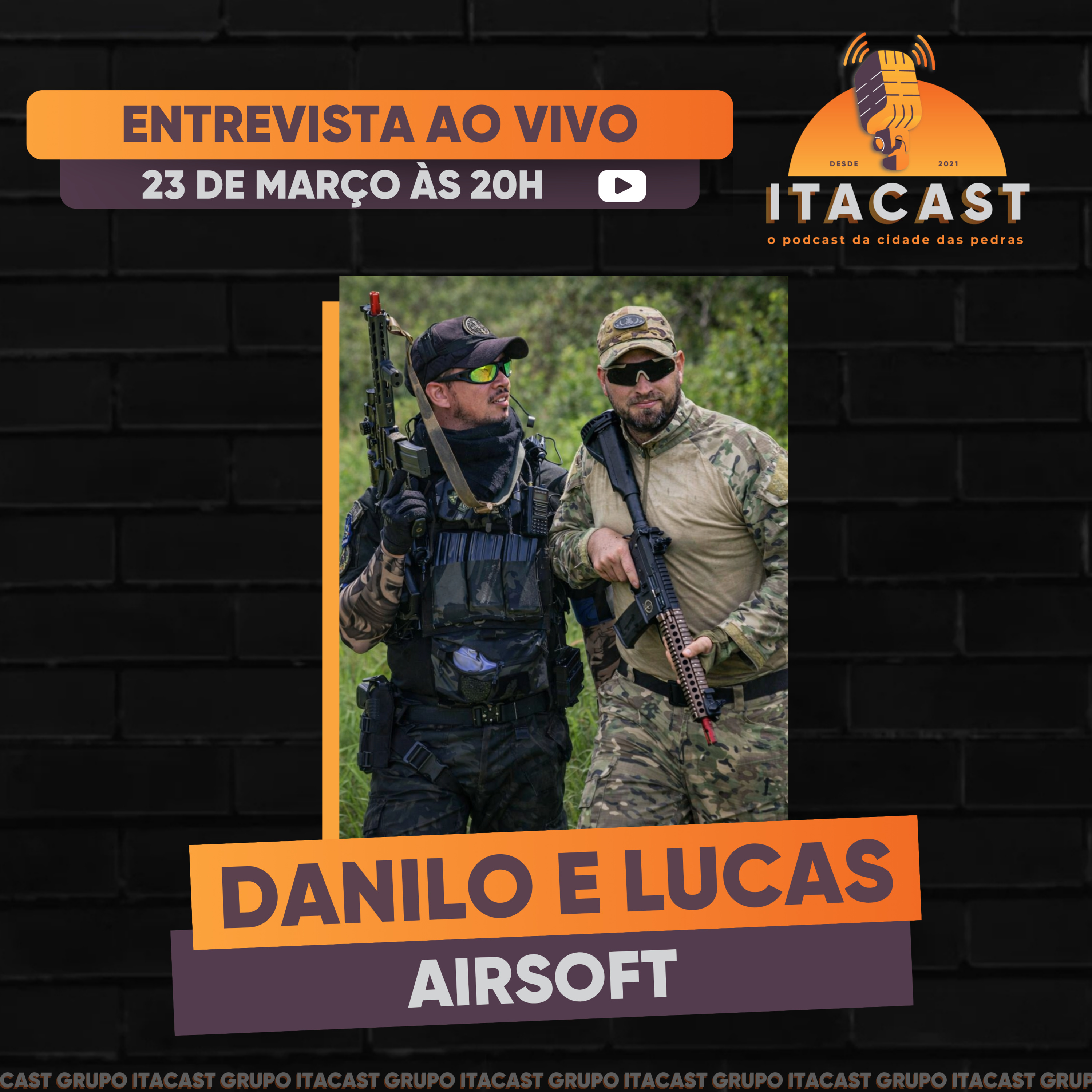 🎙️ Danilo e Lucas ( Airsoft ) - #271 episode artwork