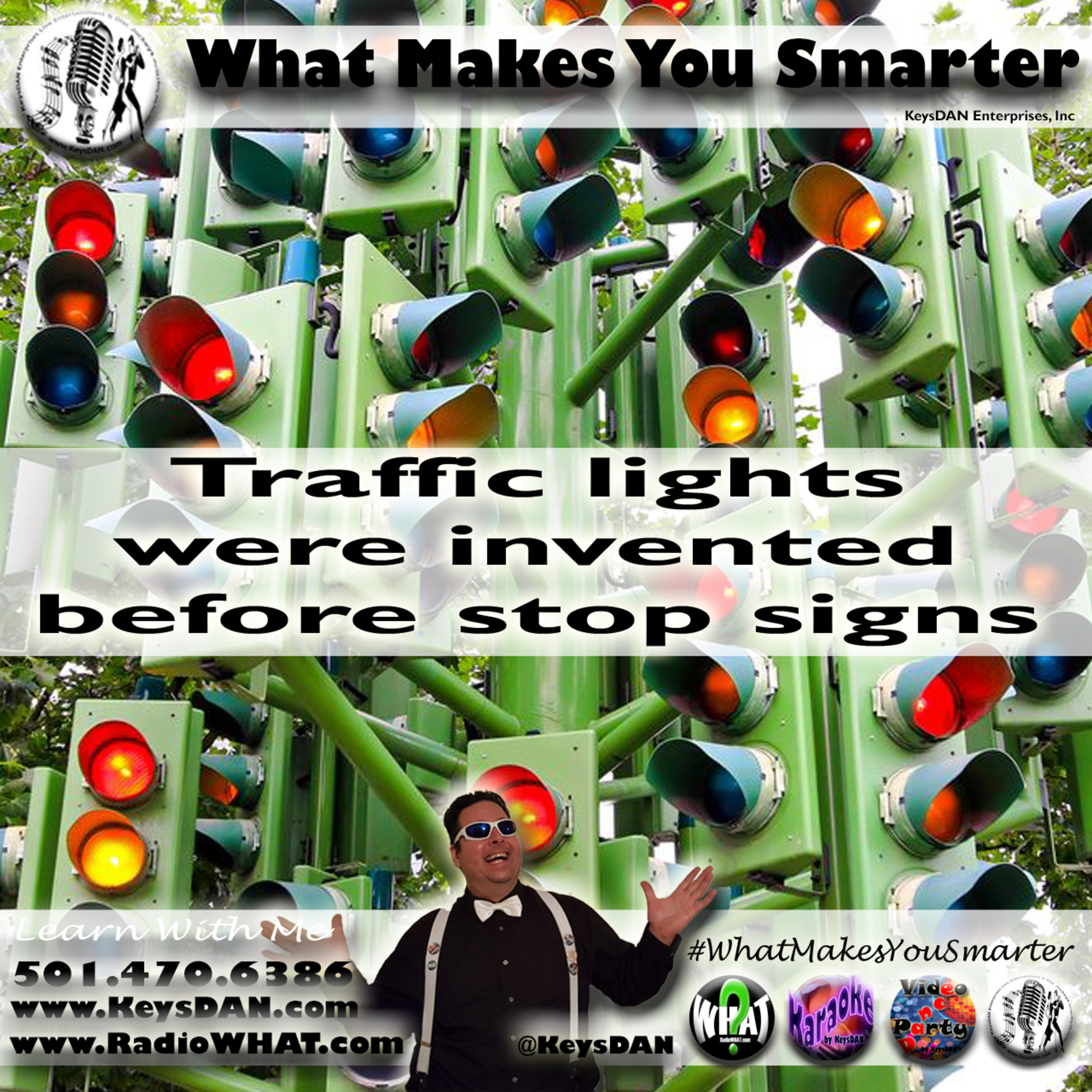 Traffic lights were invented before stop signs. KeysDAN Show #NEWS #KeysDANShow @KeysDAN episode artwork