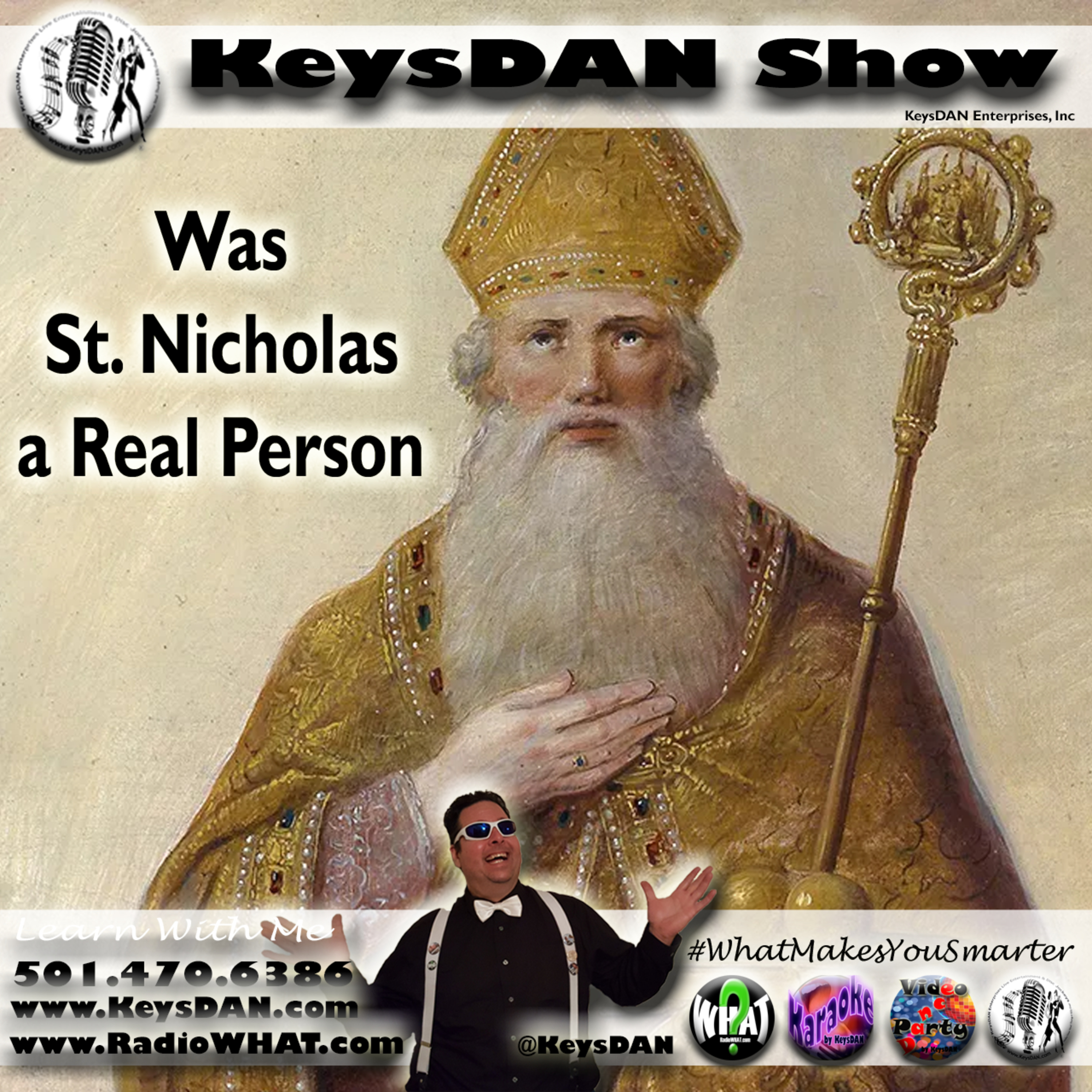 Was St. Nicholas a Real Person KeysDAN Show #PODCAST #KeysDANShow @KeysDAN episode artwork