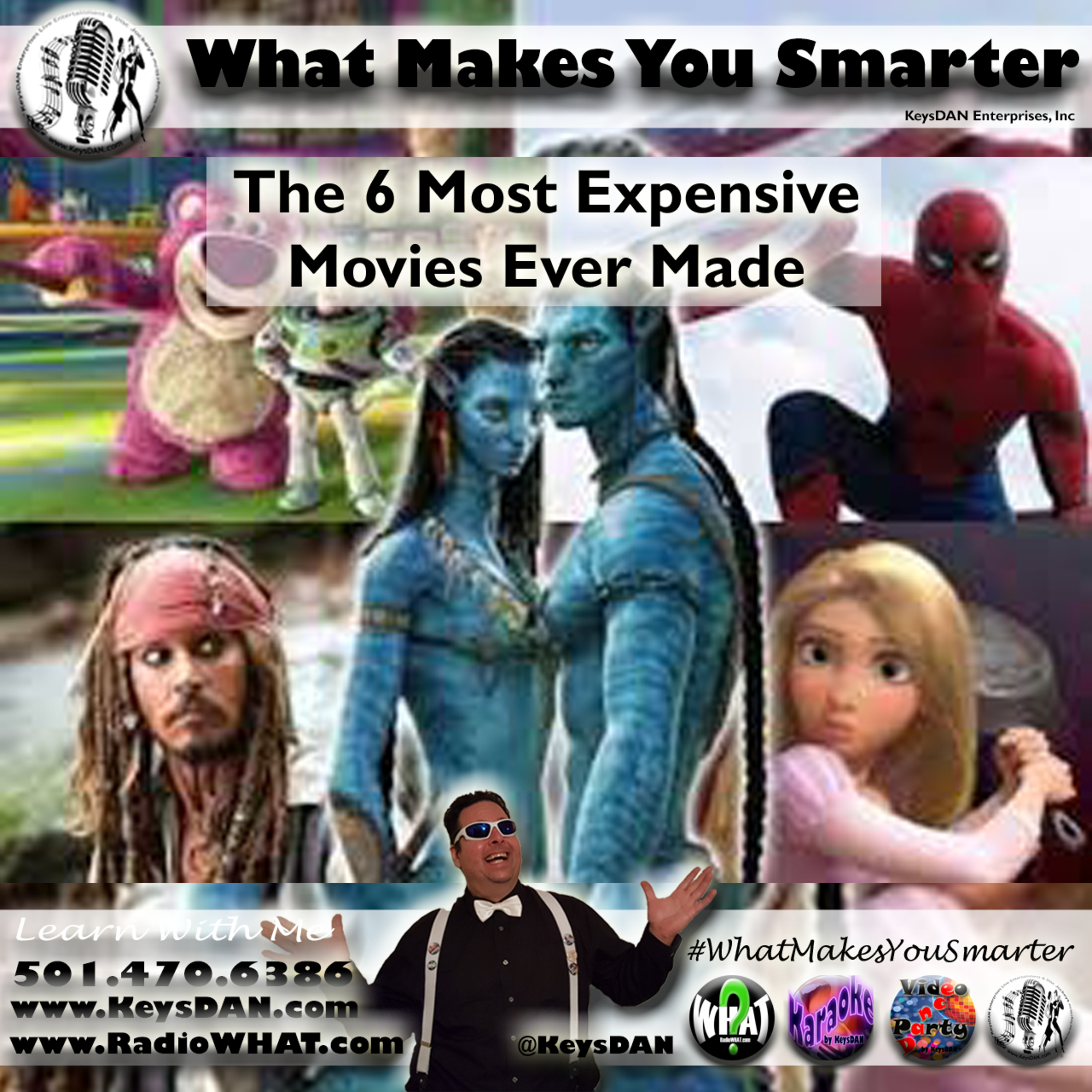 The 6 Most Expensive Movies Ever Made #FACTS #WhatMakesYouSmarter #KeysDANShow @KeysDAN episode artwork