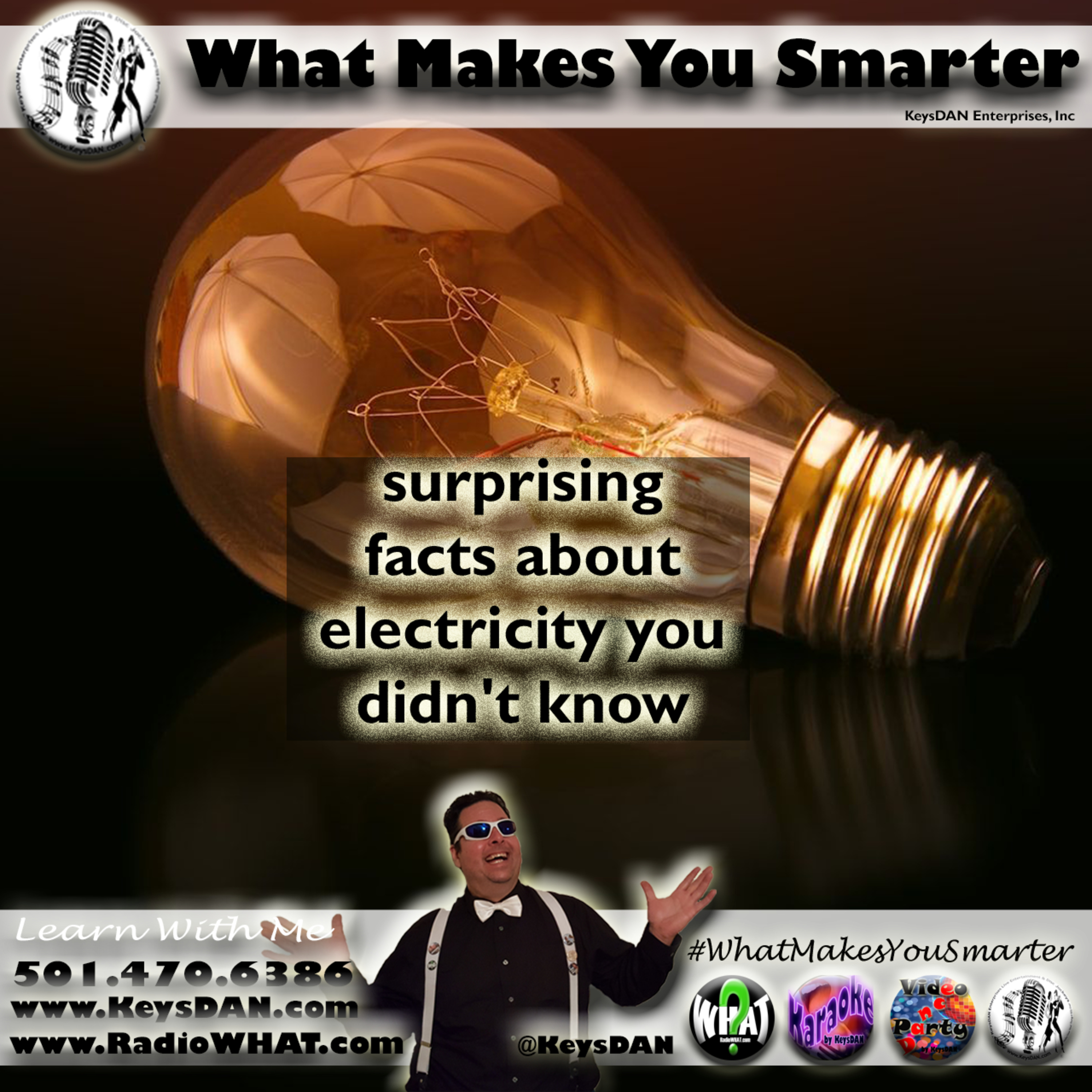 surprising facts about electricity you didn't know KeysDAN Show #FACTS #KeysDANShow @KeysDAN episode artwork